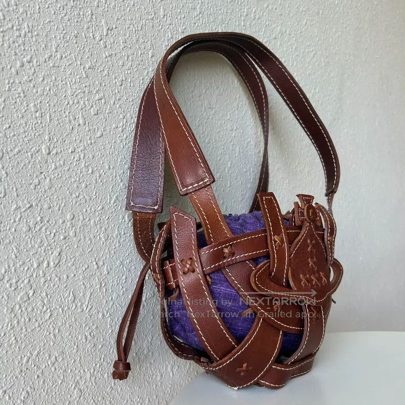 Vivienne Westwood Vivienne Westwood size os Saturn woven shoulder bag, handba Size ONE SIZE - 4 Thumbnail