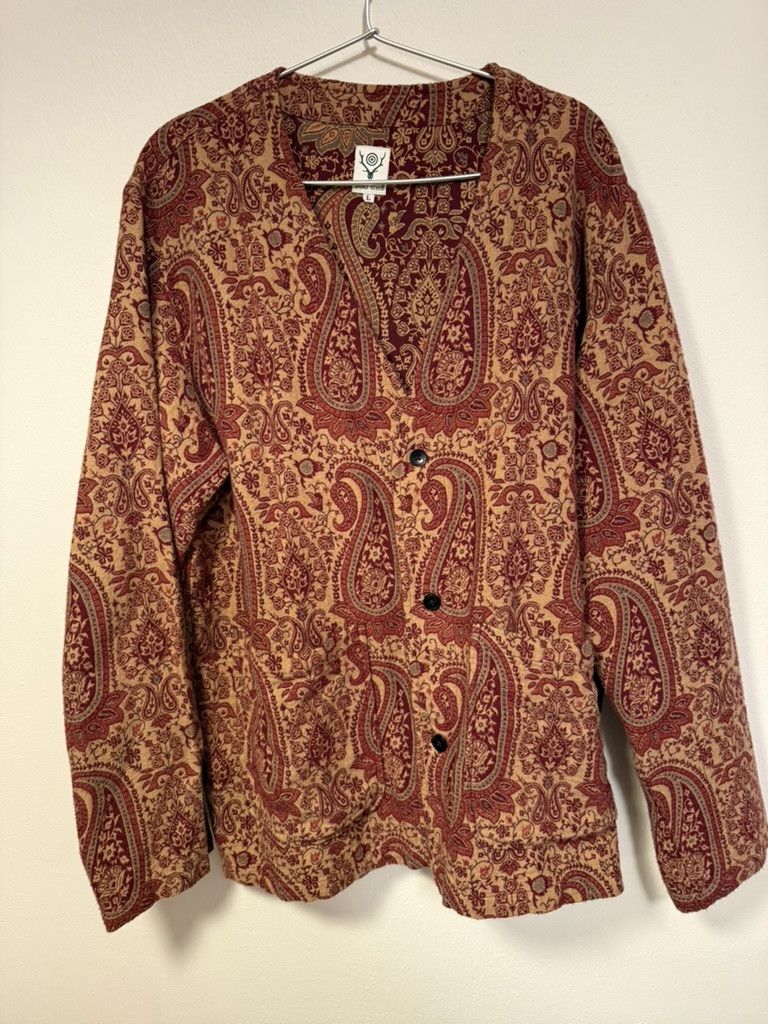 South2 West8 South2 West8 V-neck Jacket Size US L / EU 52-54 / 3 - 1 Thumbnail