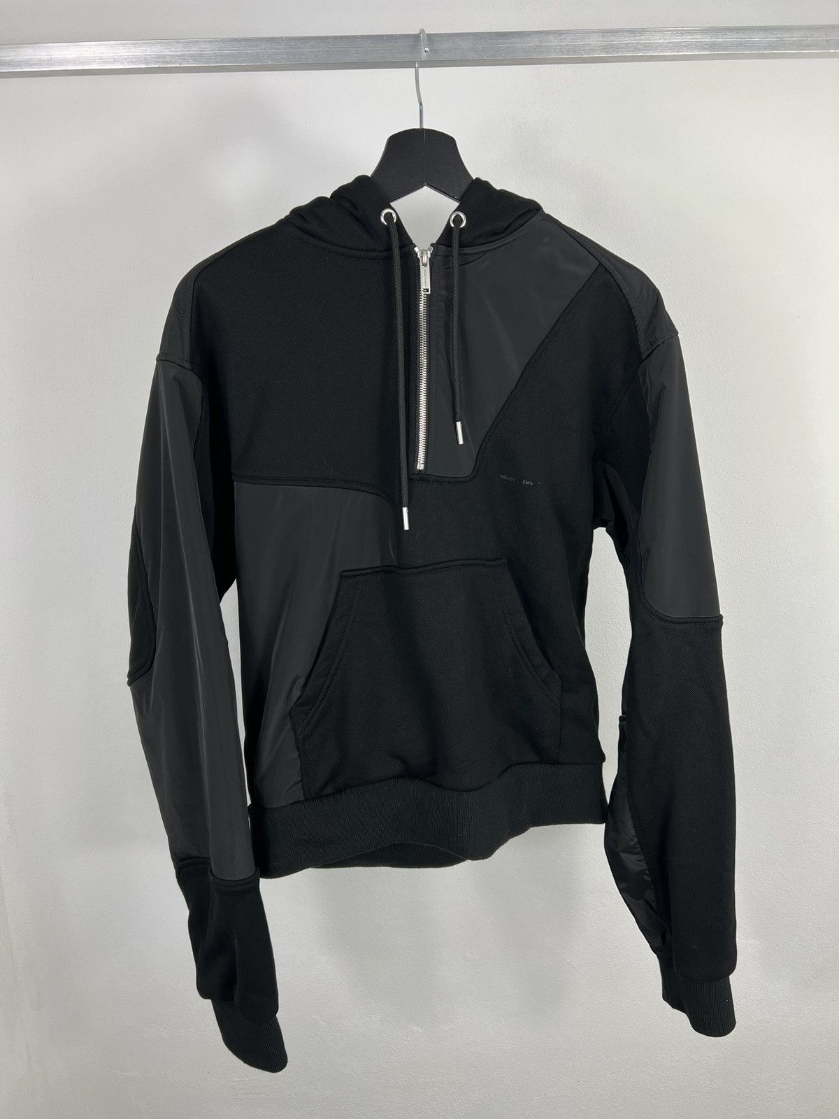 Heliot Emil Heliot Emil Patched Half Zip Hoodie Size US M / EU 48-50 / 2 - 1 Thumbnail