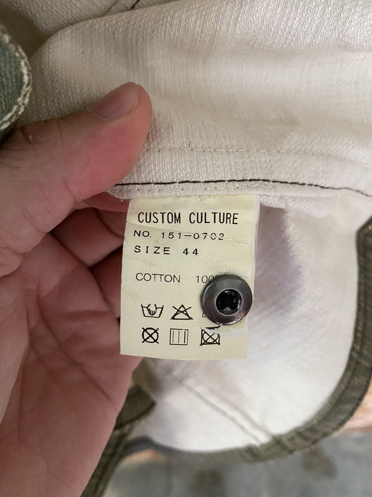 5351 POUR LES HOMMES 2000s Custom Culture Japan Moleskin slab denim Size US S / EU 44-46 / 1 - 12 Thumbnail