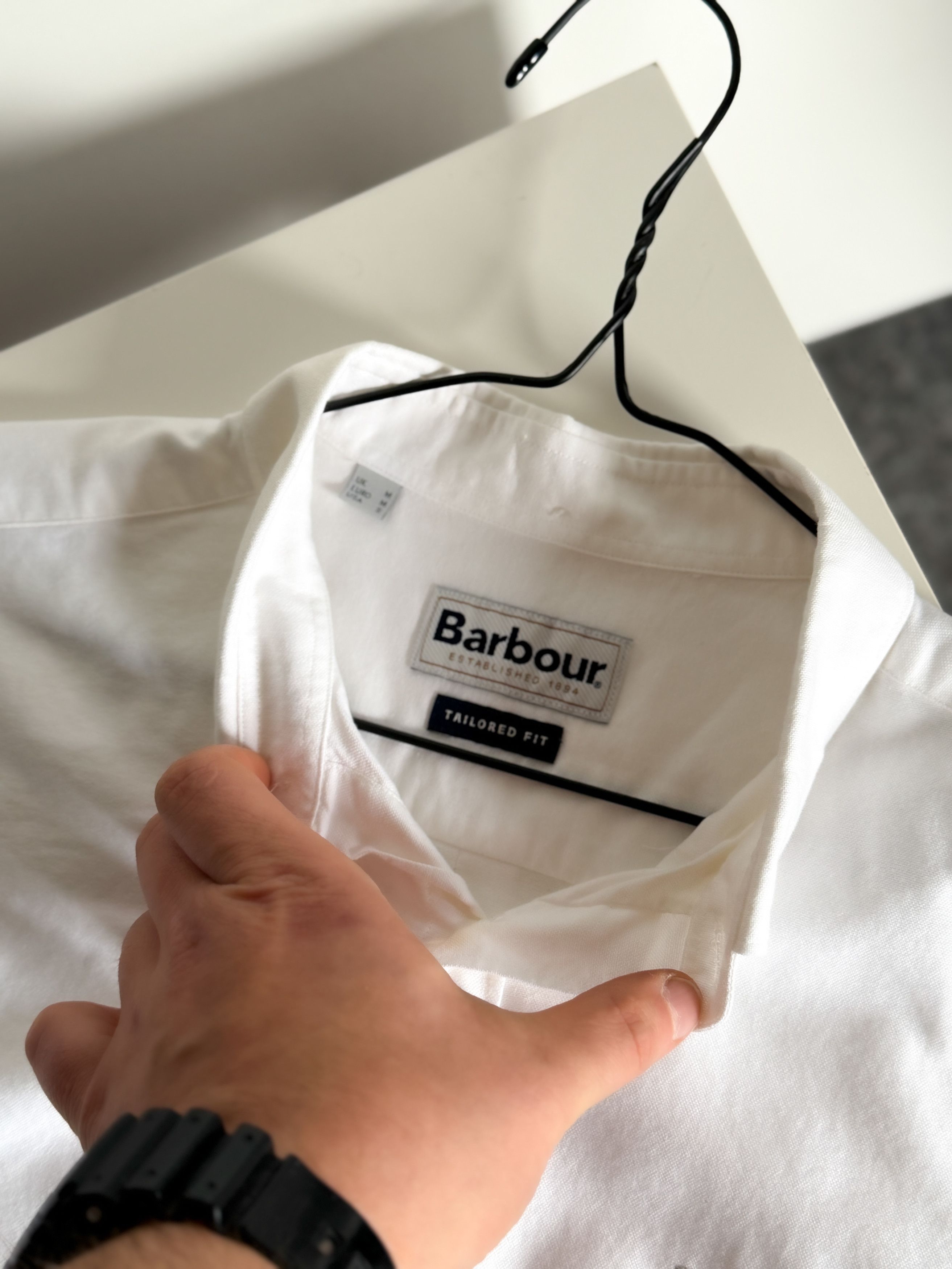 Barbour BARBOUR Oxford Tailored Fit Men’s Shirt Size US M / EU 48-50 / 2 - 3 Thumbnail