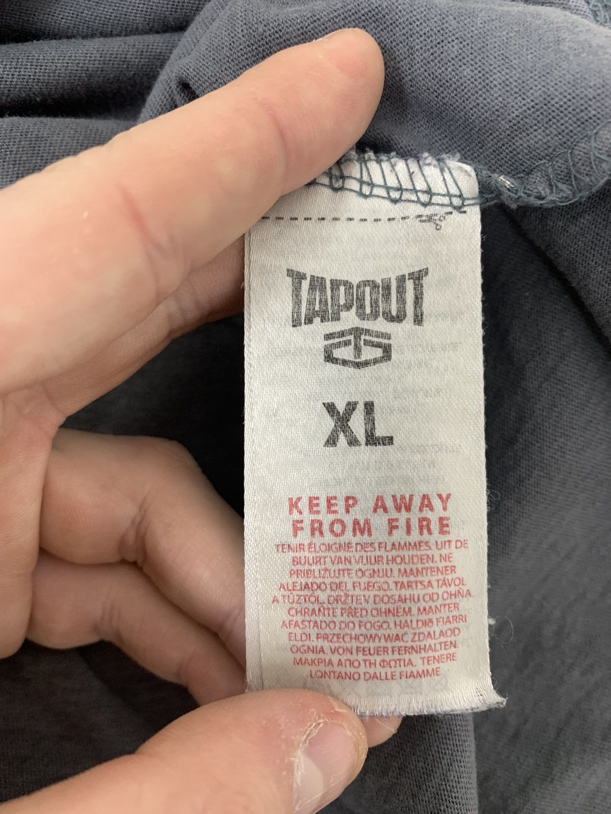 Tapout Tapout Big Logo T-shirt Size US XL / EU 56 / 4 - 6 Thumbnail