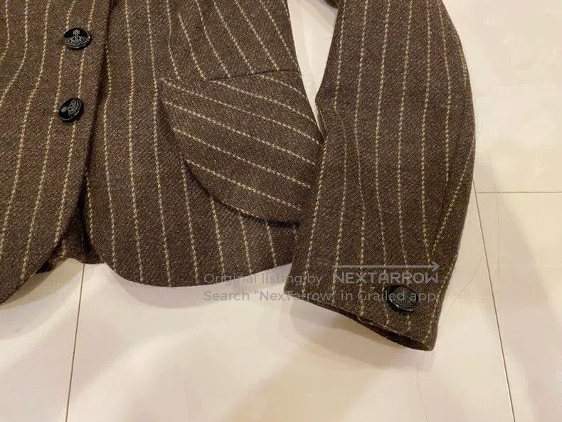 Vivienne Westwood Vivienne Westwood Striped Blazer Jacket Size M / US 6-8 / IT 42-44 - 3 Thumbnail