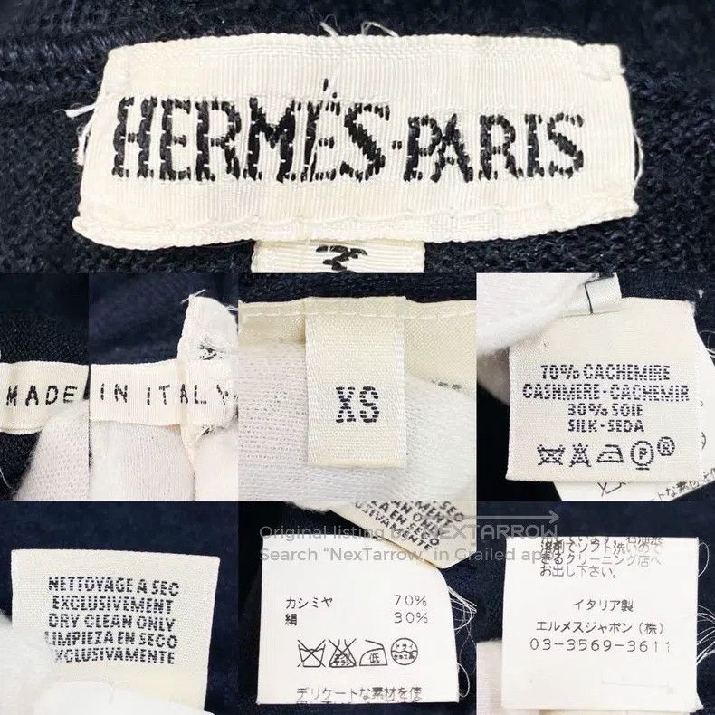 Hermes Hermes Cashmere Silk Knit Top Size XS / US 0-2 / IT 36-38 - 7 Thumbnail
