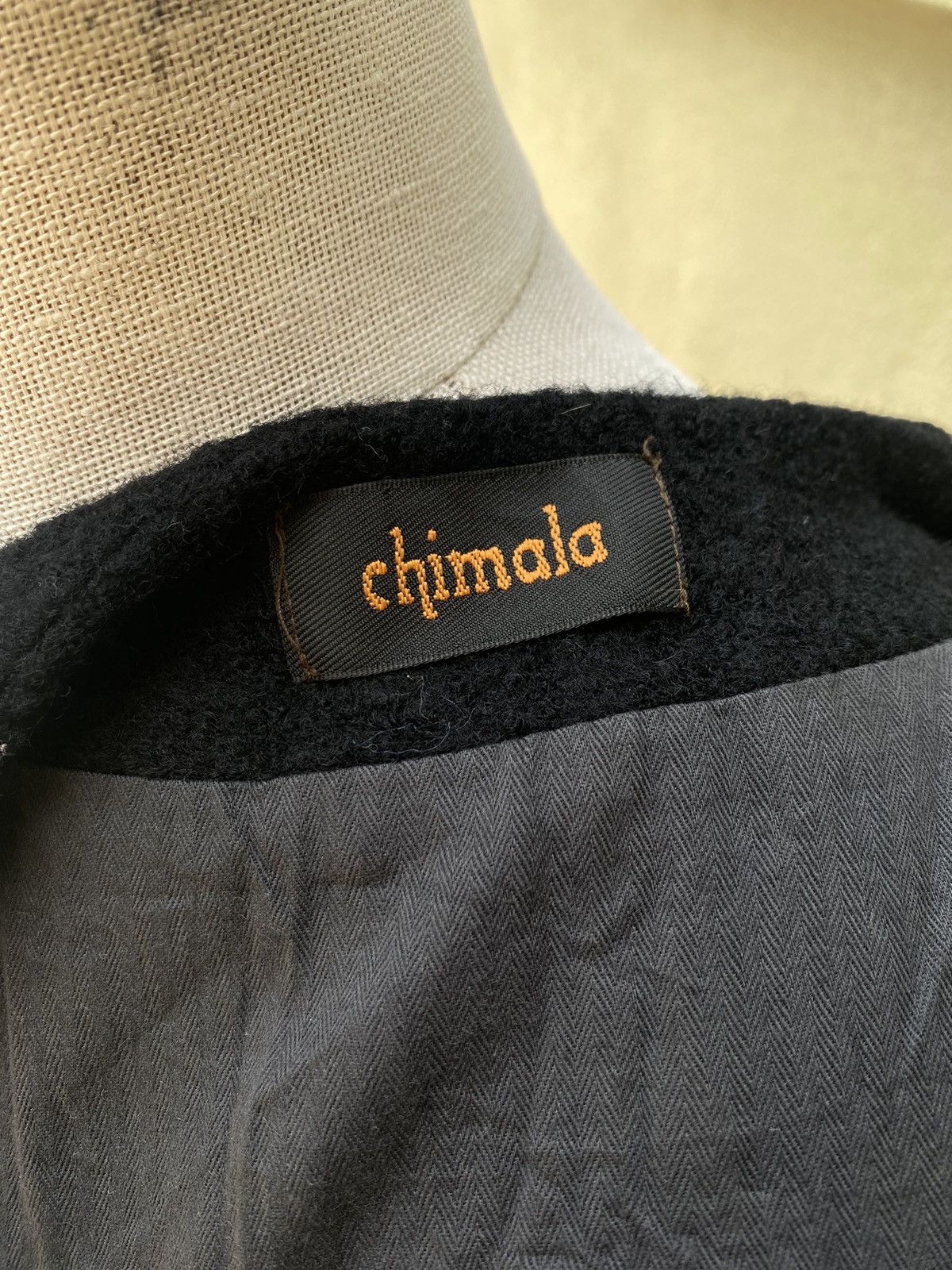 Chimala × Japanese Brand black wool waist vest Size S / US 4 / IT 40 - 6 Thumbnail