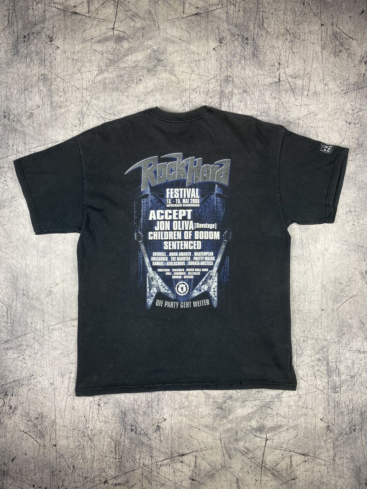 Band Tees × Vintage Vintage Rock Hard 2005 Rock Tee T Shirt Size US XL / EU 56 / 4 - 16 Thumbnail