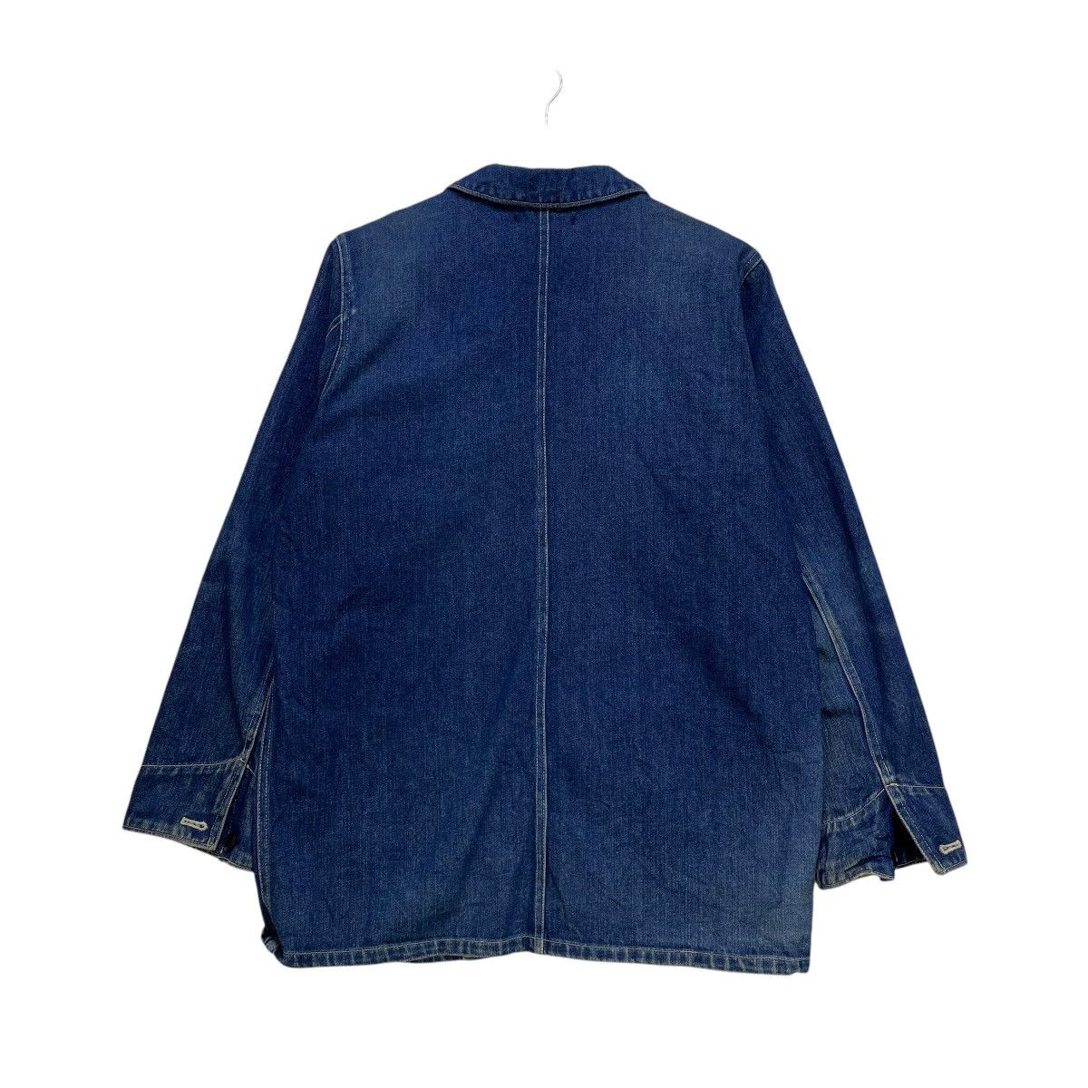 Blue Blue Japan × Indigo 💥Vintage Culture Medium Indigo Workwear Denim Jacket Size US M / EU 48-50 / 2 - 2 Thumbnail
