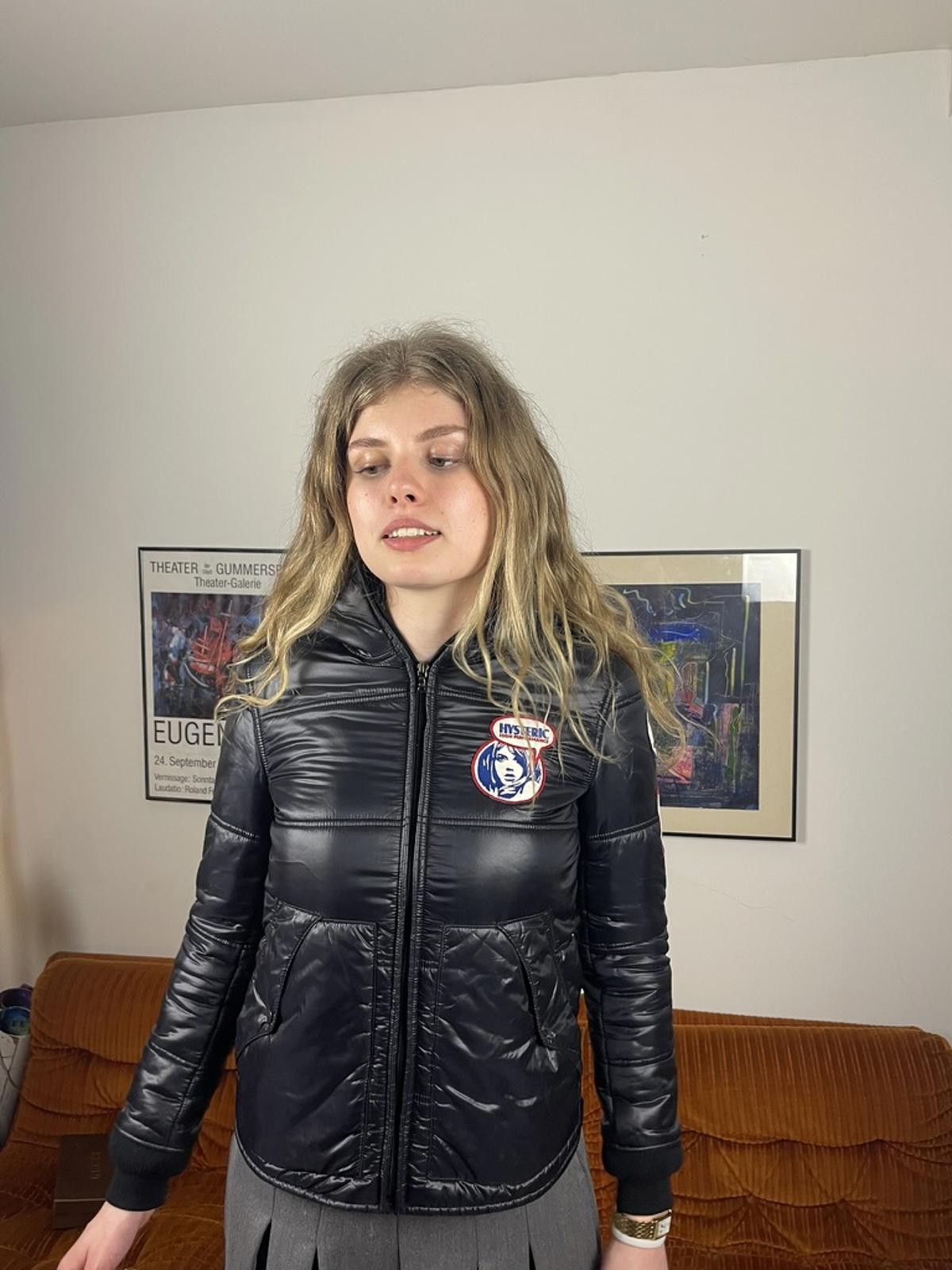 Hysteric Glamour Hysteric Glamour - Black Puffer Jacket with Patches Size S / US 4 / IT 40 - 4 Thumbnail