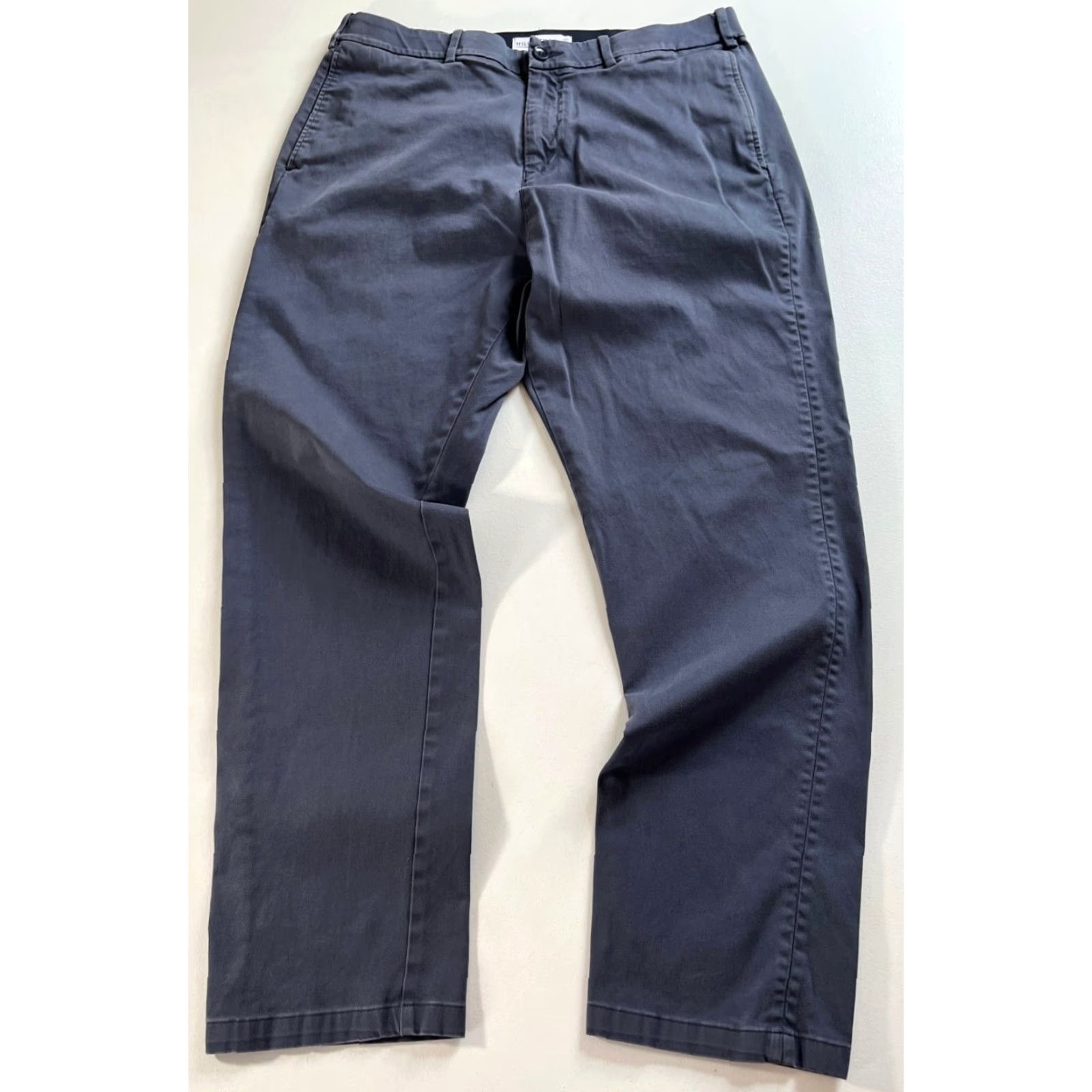 Dusk Hill City Men's EV Pant Athletic Dusk Navy 34 Waist 34x30 Chino Canvas Stretch Pockets Size US 34 / EU 50 - 3 Thumbnail