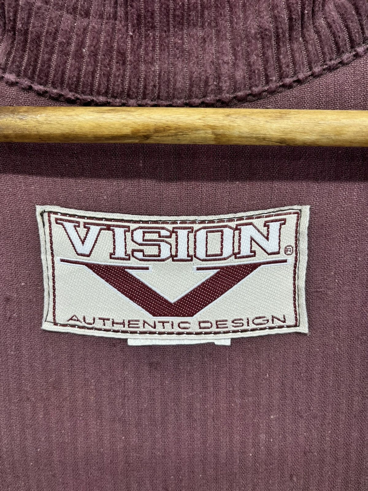 Vision Streetwear Vintage 90s Vision Streetwear Rare Corduroy Zip Up Jacket Size US L / EU 52-54 / 3 - 7 Thumbnail
