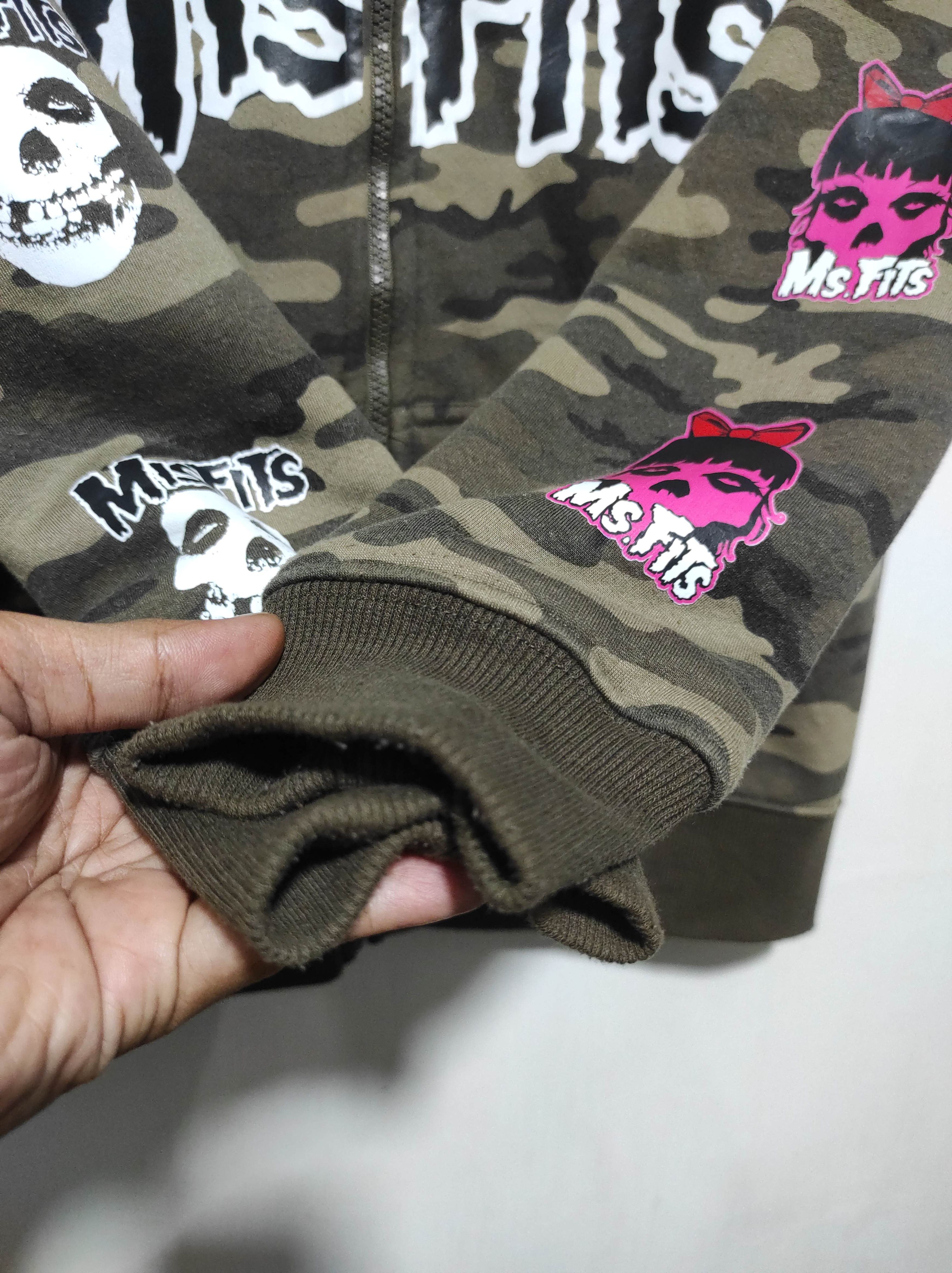 If Six Was Nine Custom Camo Misfits Zip Fur Hoodie i6w9 lgb style Size US S / EU 44-46 / 1 - 12 Thumbnail