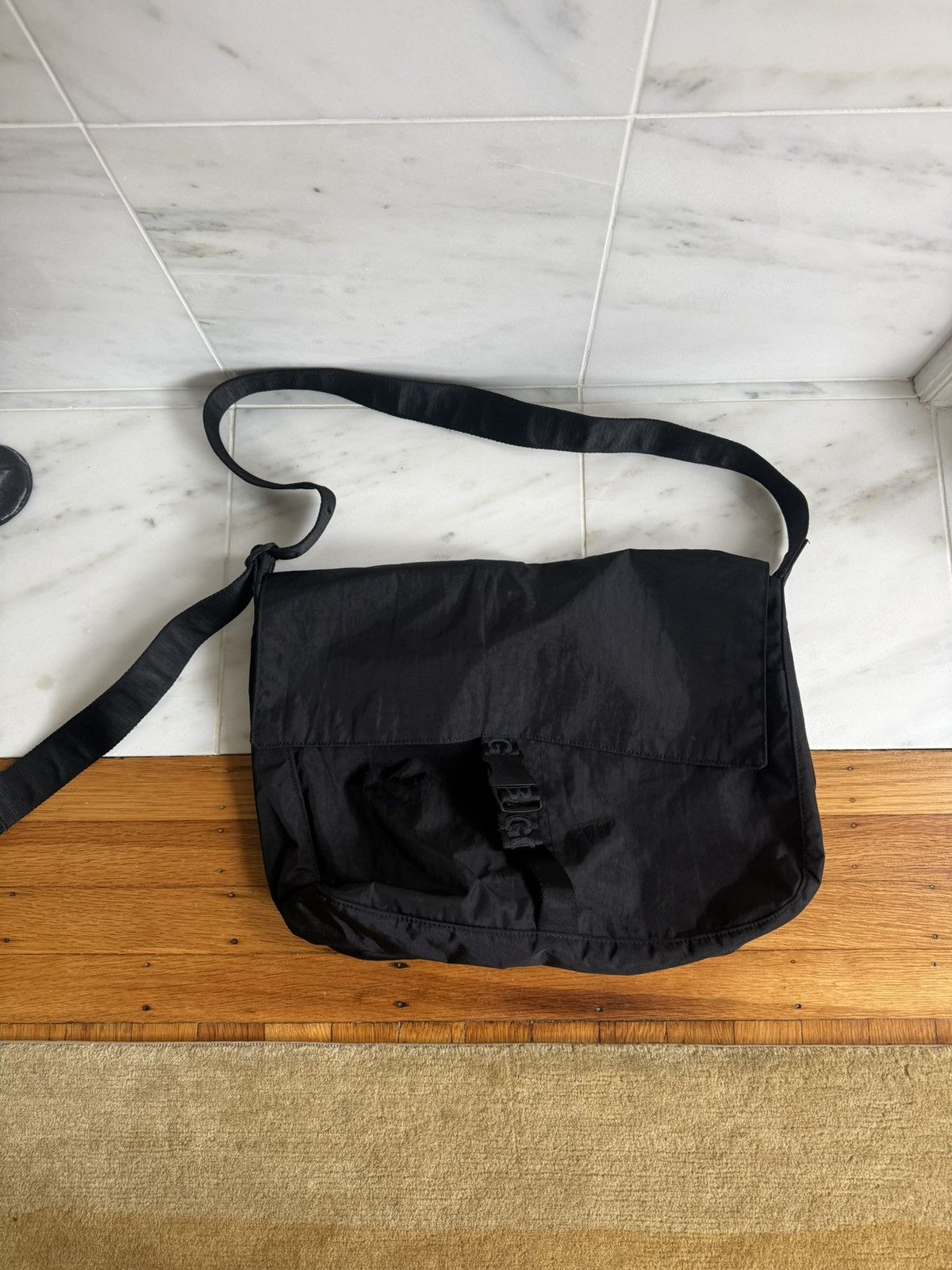 Baggu Black Nylon Baggu messenger bag Size ONE SIZE - 1 Thumbnail