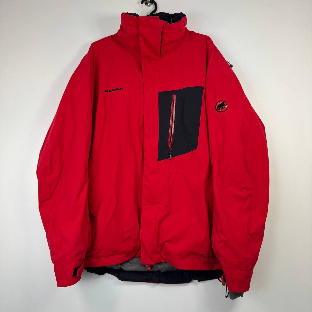 Mammut Mammut DRYtech Red Waterproof Hooded Outdoor Jacket Size L | Grailed