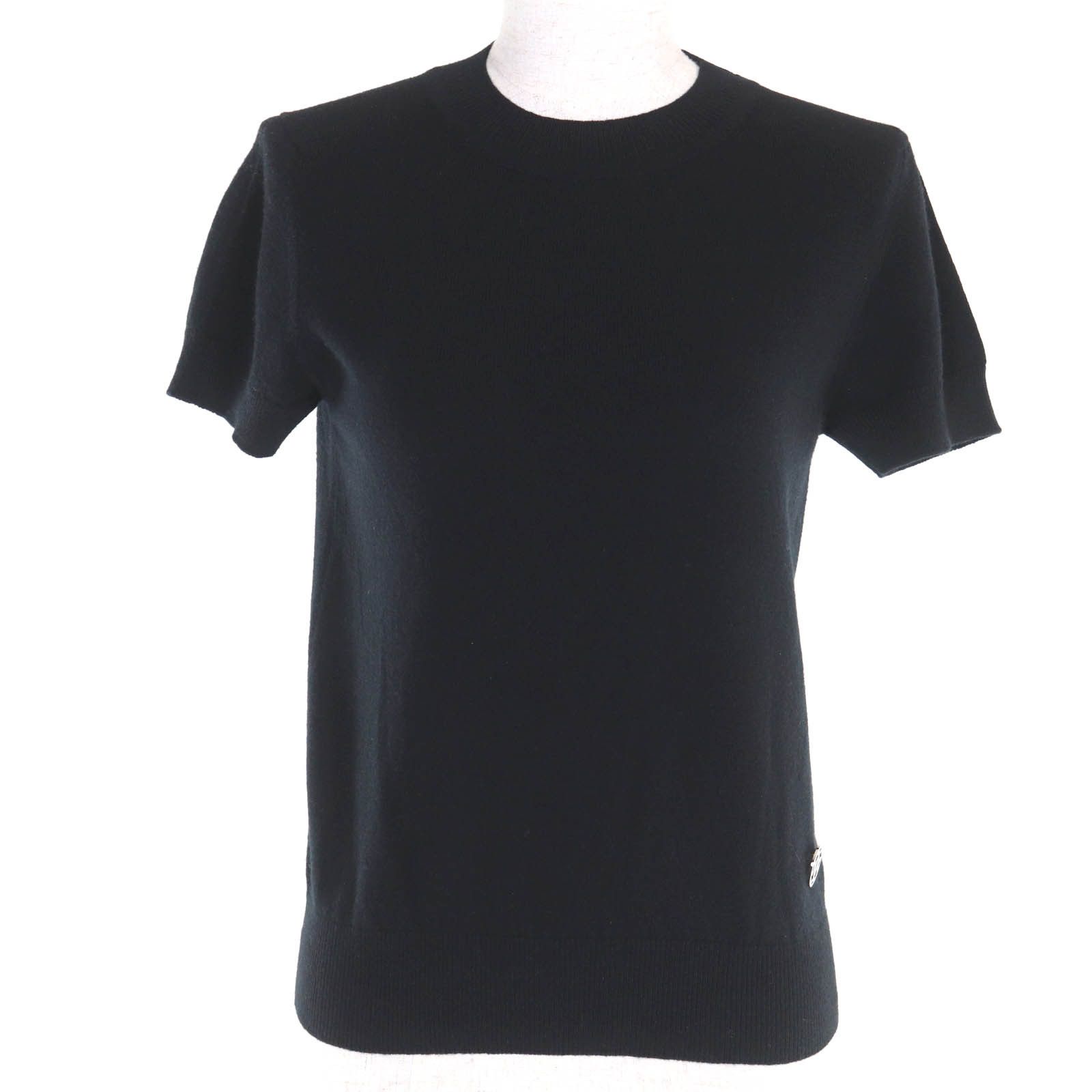 Hermes Hermes Hermès H-Lift Metal Short Sleeve Knit 36 Textile Tops DUTY FREE for USA Size ONE SIZE - 1 Thumbnail