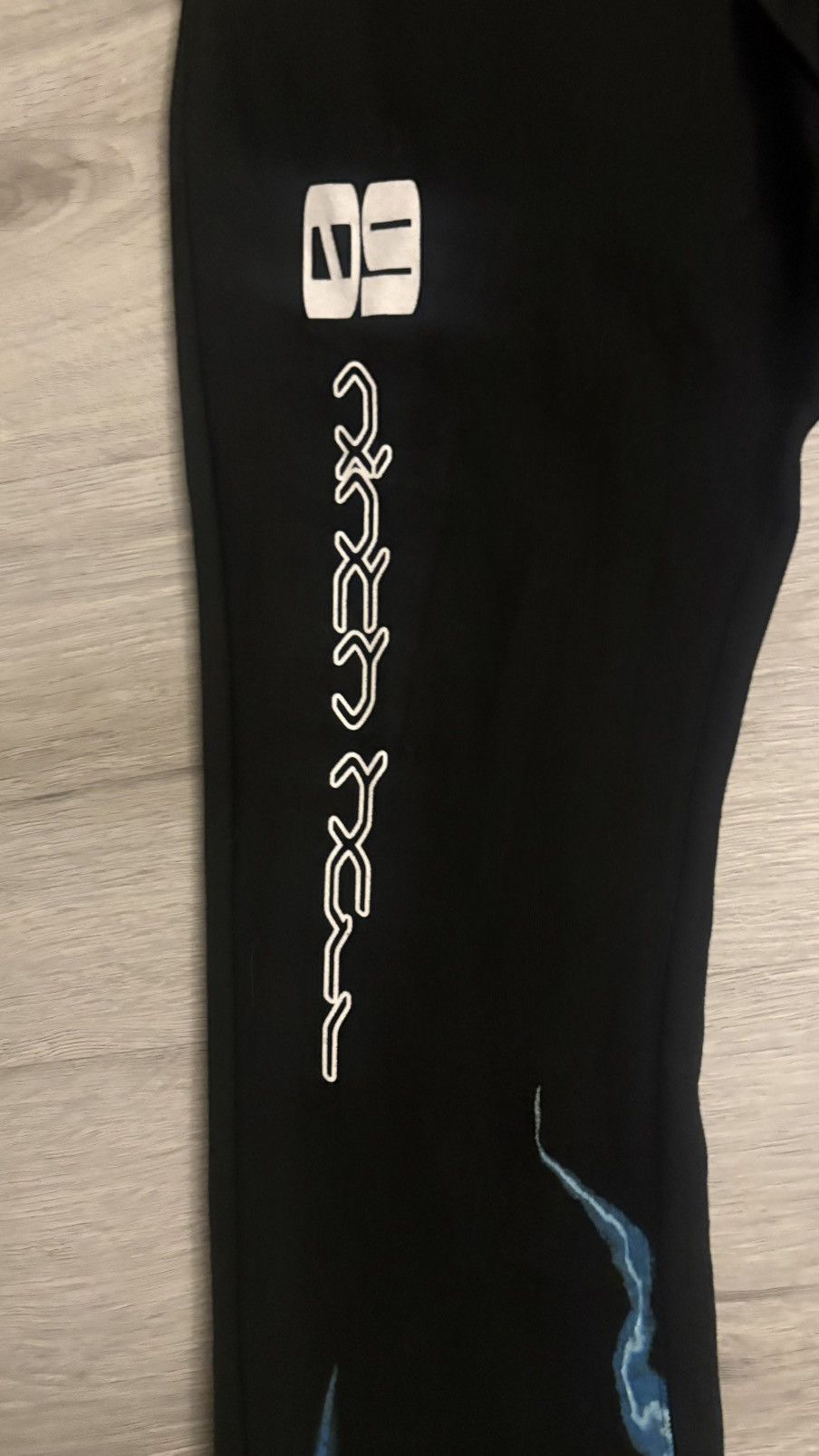 Ninth Hall Black and blue ninth hall fire sweats Size US 30 / EU 46 - 3 Thumbnail