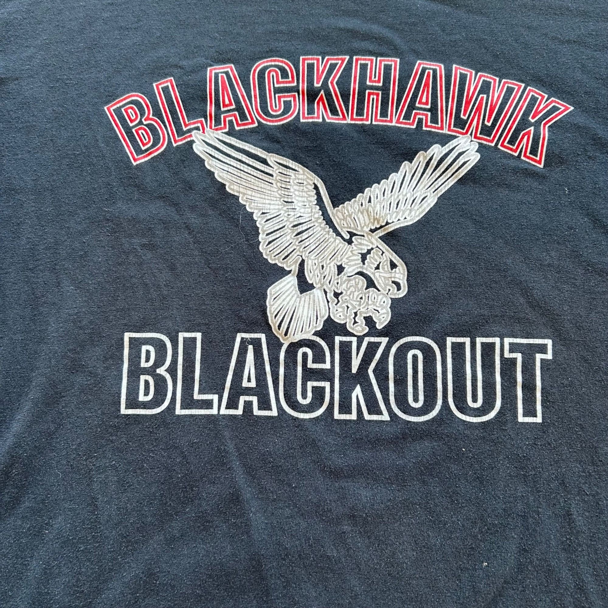 Vintage Vintage Blackhawk Blackout Sheridan Eagle Double Sided Tee X Size US XL / EU 56 / 4 - 3 Thumbnail