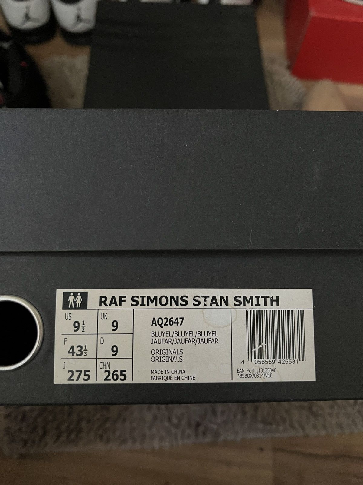 Adidas × Raf Simons RAF SIMONS STAN SMITH Size US 9.5 / EU 42-43 - 5 Thumbnail