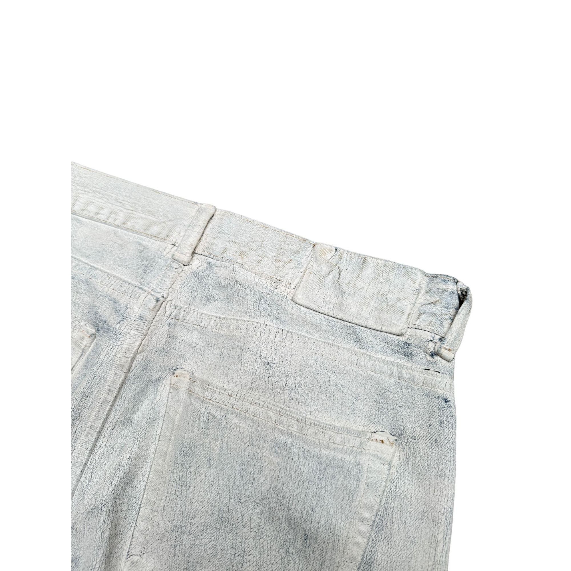 Maison Margiela Painted White Pants Size US 29 - 7 Thumbnail