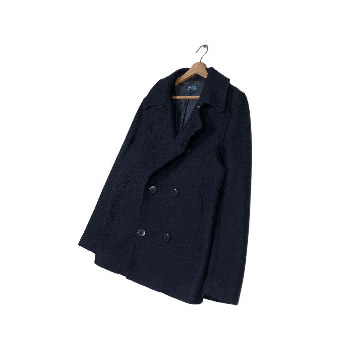 Japanese Brand 🔥Double Collar Biker Jacket Union Blue Traps Issey Miyake Size US XL / EU 56 / 4 - 2 Thumbnail