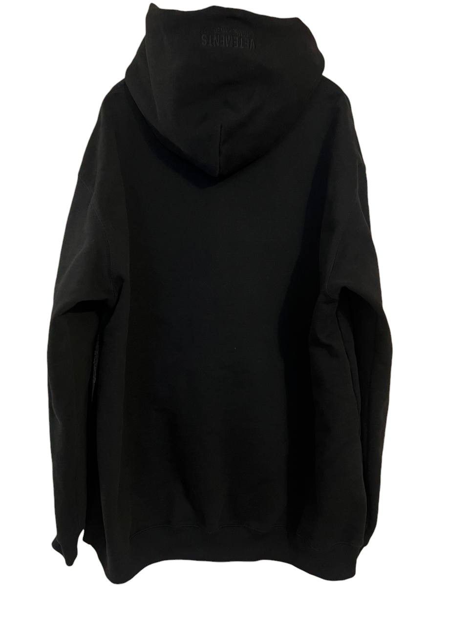 Vetements Vetements Embroided Blackout Hoodie Size US S / EU 44-46 / 1 - 2 Thumbnail