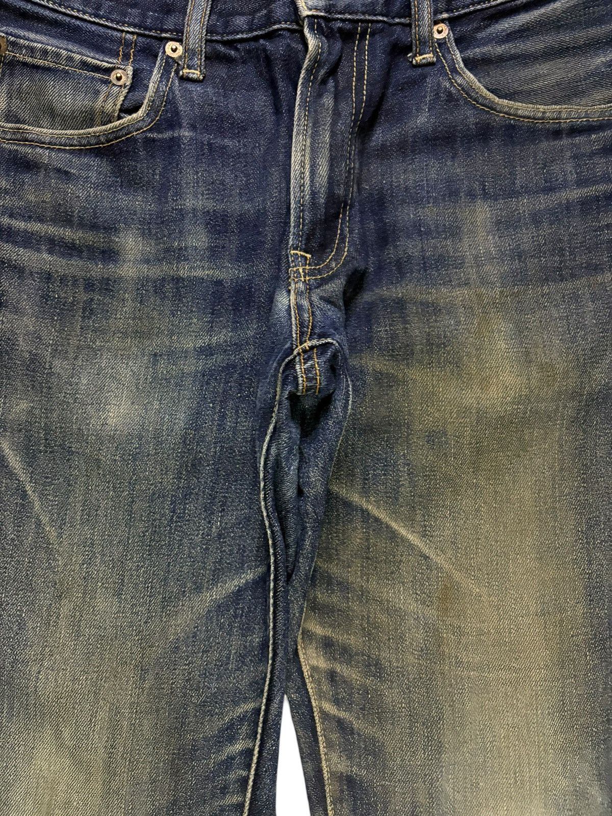 Uniqlo Vintage Uniqlo Mud Wash Distressed Loose Jean Short Jorts Size US 30 / EU 46 - 7 Thumbnail