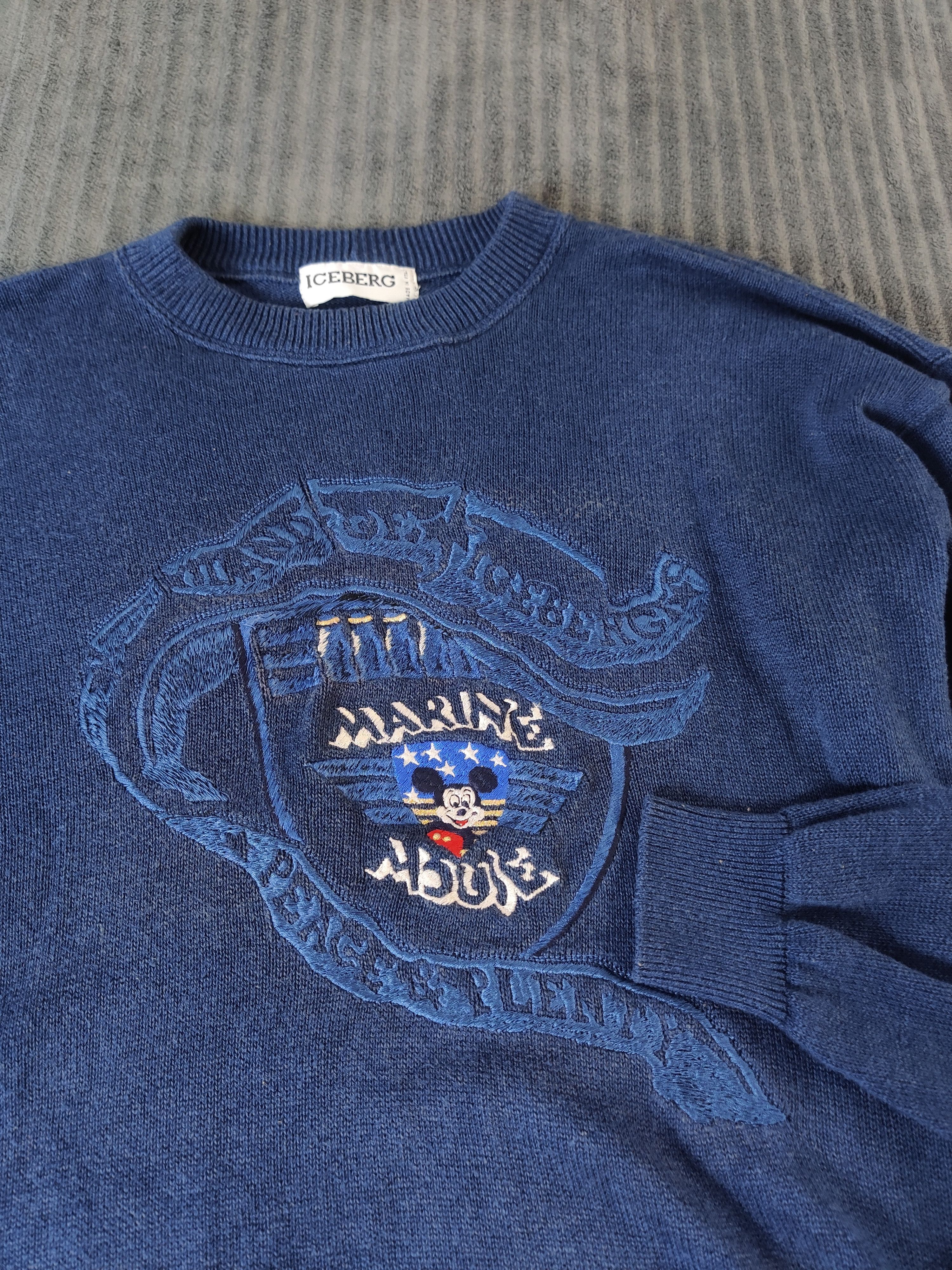 ICEBERG　セーター　ミッキー　ヴィンテージ WOMENS ICEBERG DISNEY Knit SWEATER VINTAGE 2000s Y2K GOOFY