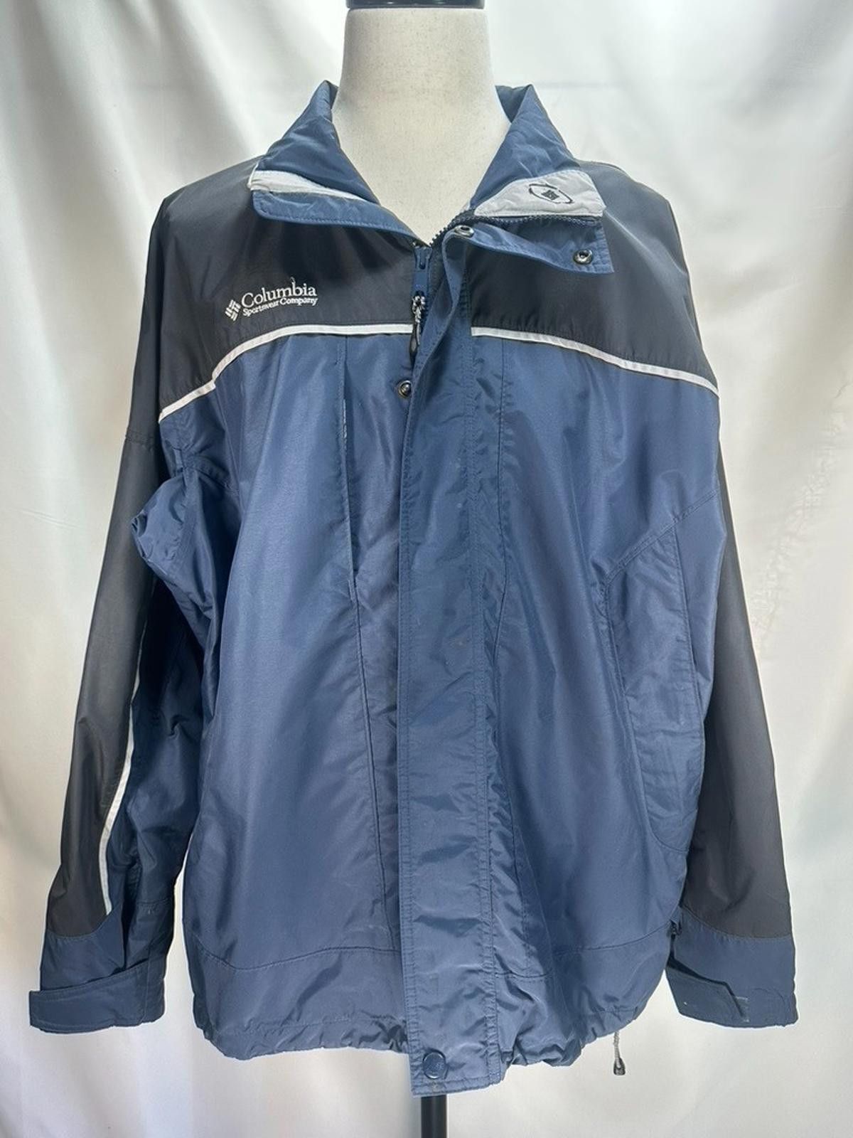 Columbia Columbia Sportswear Full Zip Winter Coat Blue Mens XL Size US XL / EU 56 / 4 - 1 Thumbnail