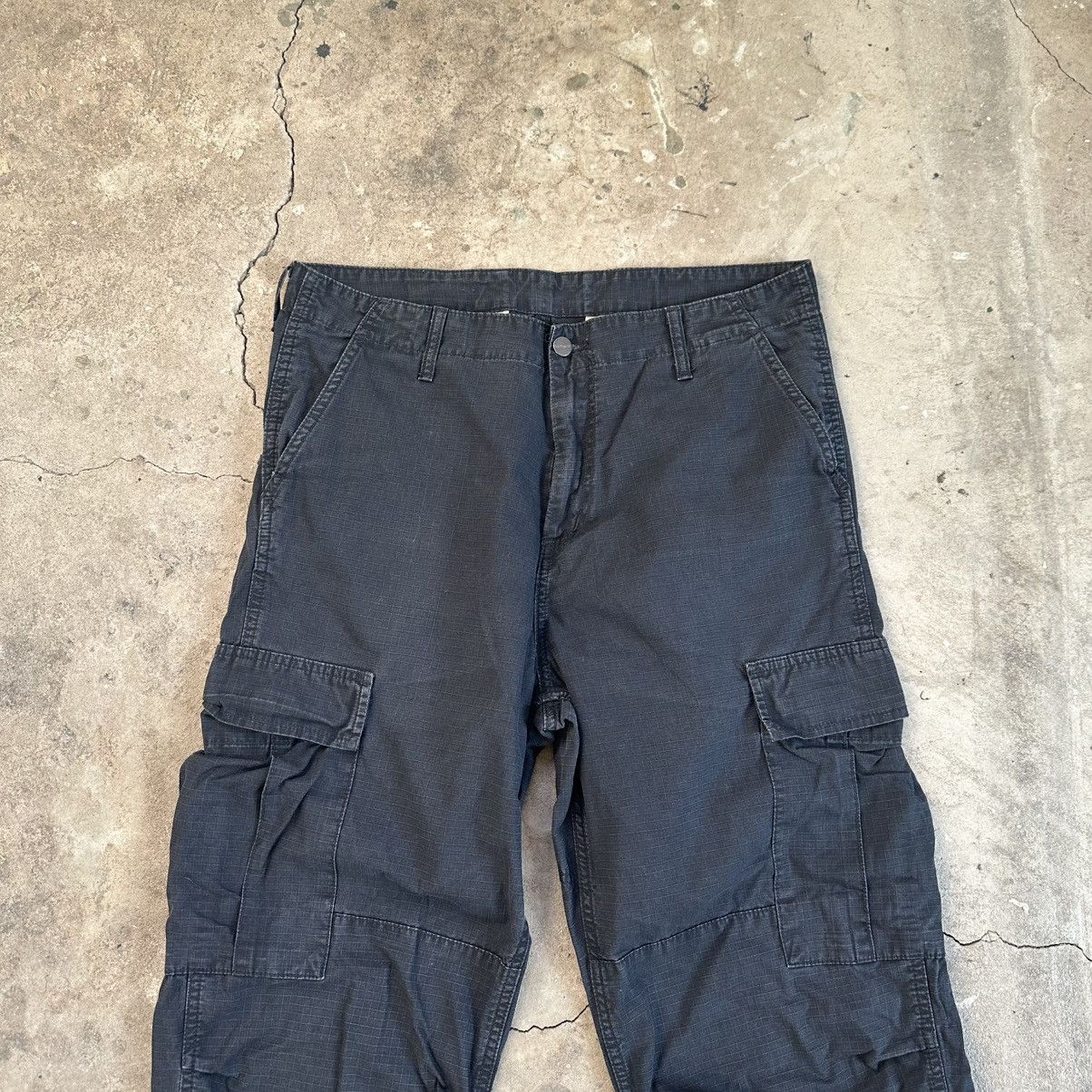 Carhartt Carhartt WiP Cargo regular Pants Black Multipocket Size US 34 / EU 50 - 6 Thumbnail