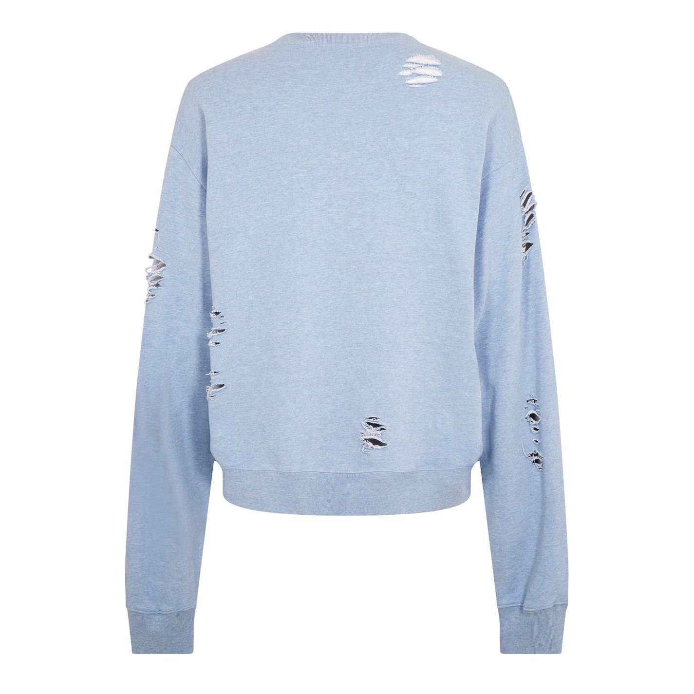 Acne Studios o1g2r1mq0825 Oversized Crewneck Jumper in Blue Size US M / EU 48-50 / 2 - 2 Thumbnail
