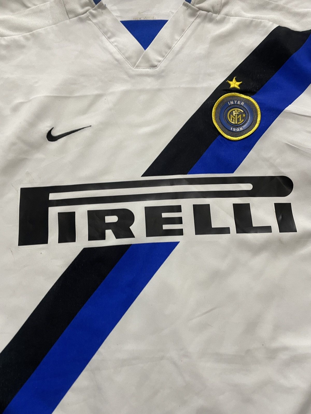 Nike Inter milan 2002-03 away kit #19 batistuta Size US XL / EU 56 / 4 - 7 Thumbnail