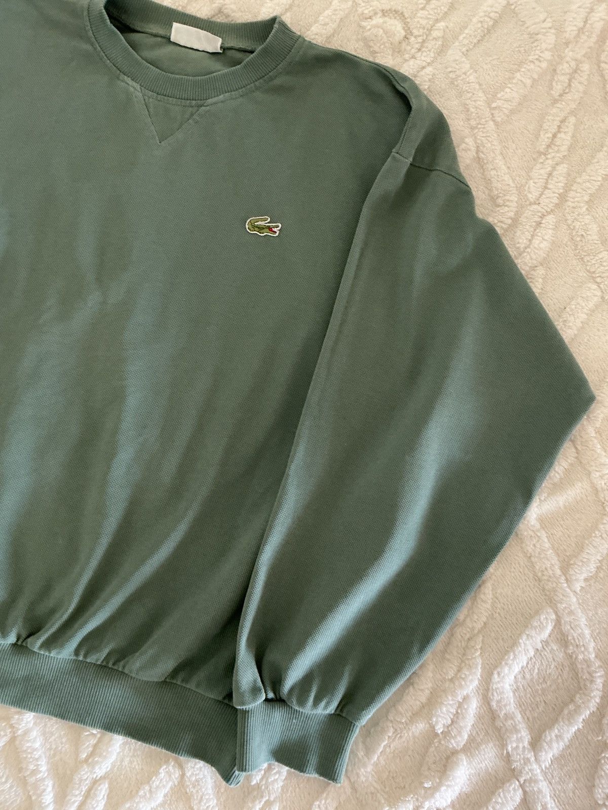 Lacoste Rare Vintage Lacoste France Knit — Sage Green, Size 5 (M/L) Size US L / EU 52-54 / 3 - 8 Thumbnail