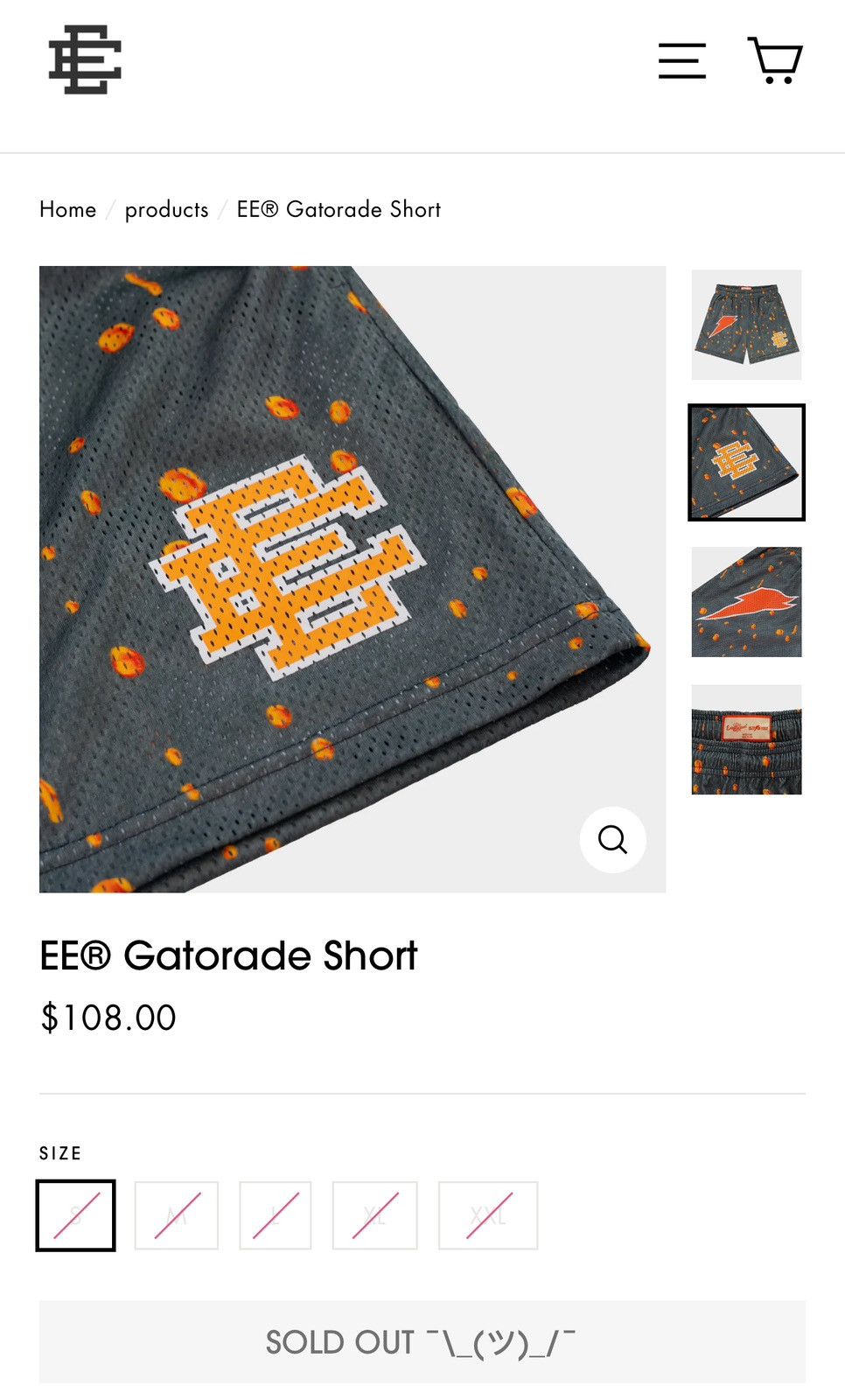 Eric Emanuel NEW Eric Emanuel x Gatorade Shorts XL Size US 36 / EU 52 - 9 Thumbnail