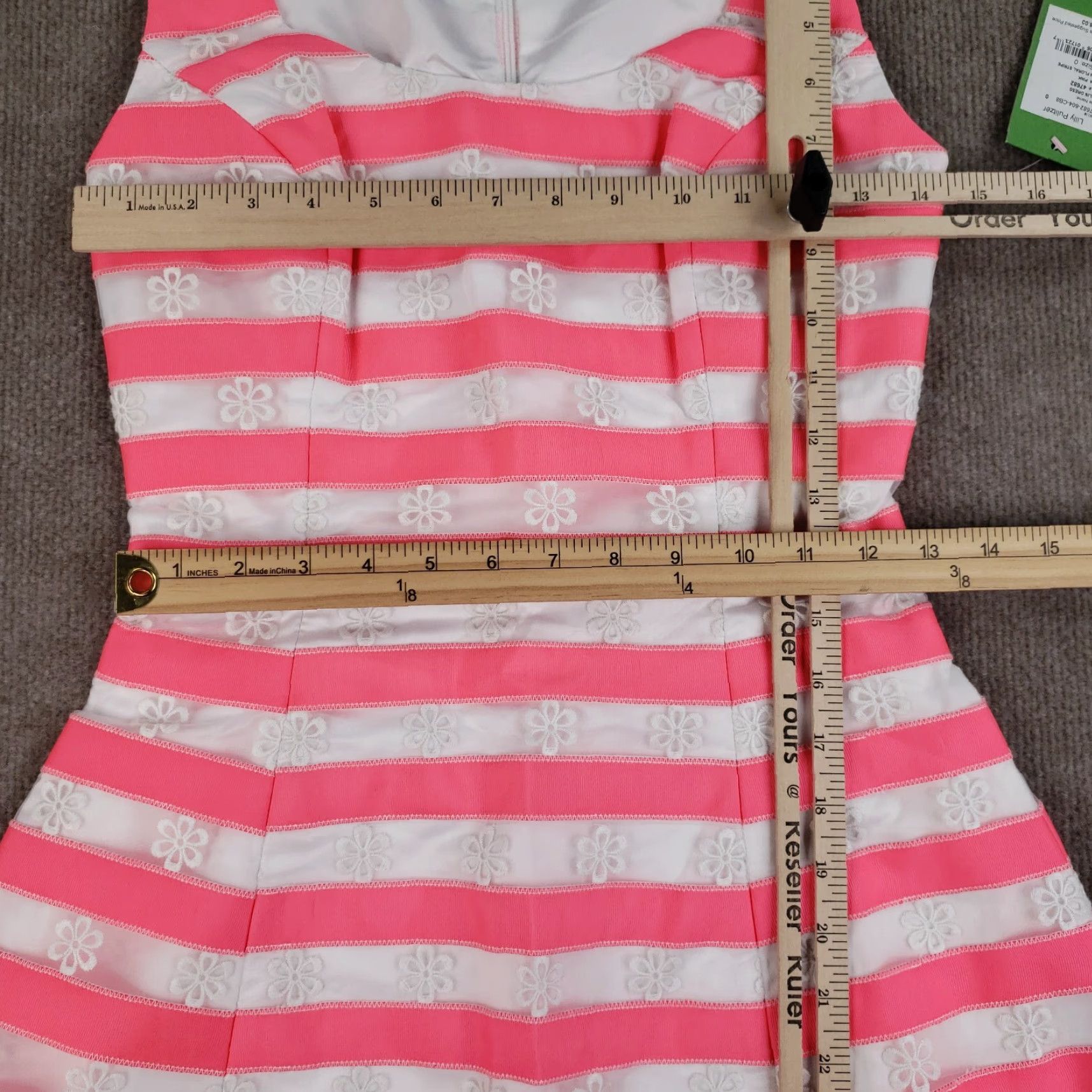 Lilly Pulitzer Lilly Pulitzer Joslin Dress 0 0 Pink White Flutter Ribbon Floral Striped Size Dress Joslin Lilly Pulitzer 0 Pink White Flutter Ribbon Floral Striped Size XS / US 0-2 / IT 36-38 - 5 Thumbnail