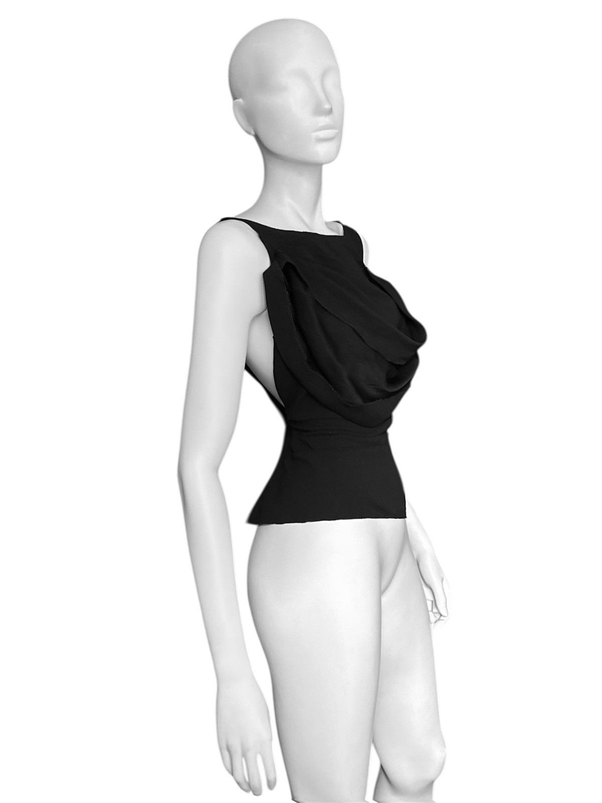 Prada Prada Runway Early era Draped Convertible Blouse Size M / US 6-8 / IT 42-44 - 2 Thumbnail