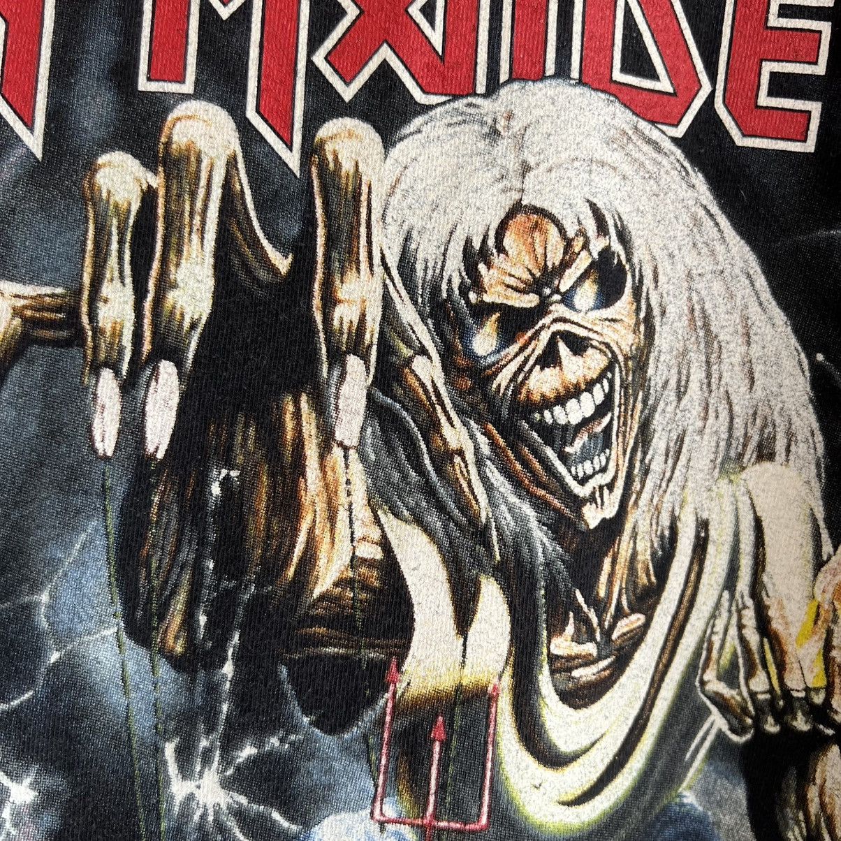 Band Tees × Vintage VTG 1998 Iron Maiden Number Of The Beast Band Tee Shirt 666 Size US L / EU 52-54 / 3 - 5 Thumbnail