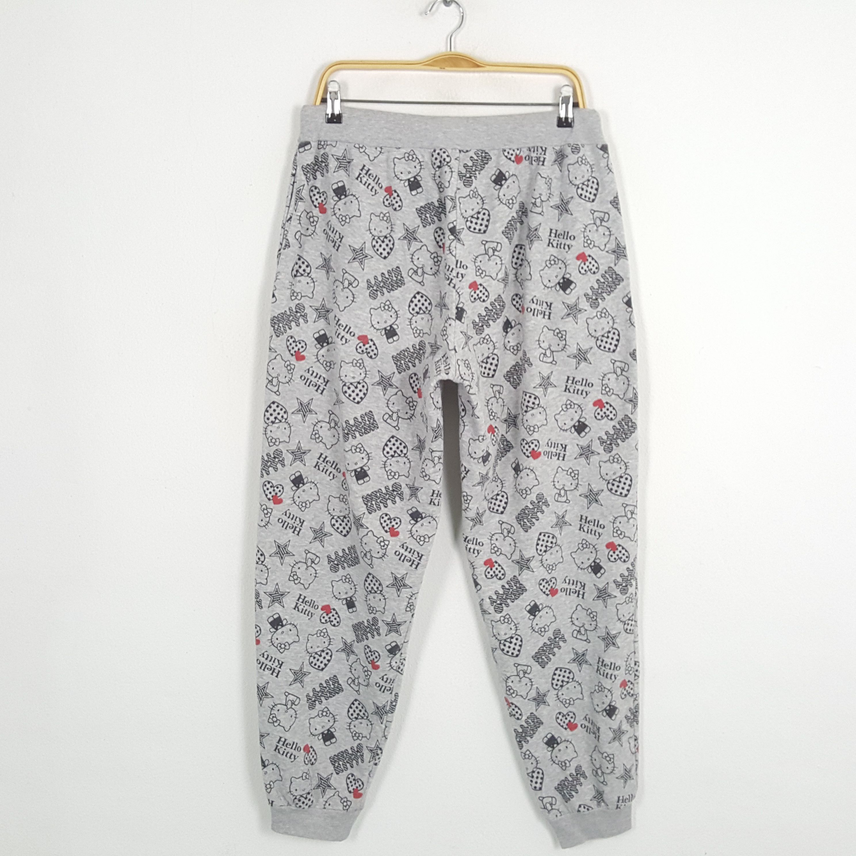 Cartoon Network × Vintage Vintage HELLO KITTY Cartoon Full Print Joggers Pants Size US 32 / EU 48 - 4 Thumbnail