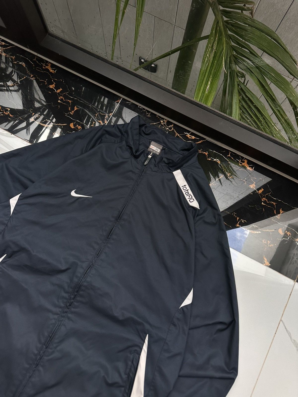 Nike × Vintage NIKE TOTAL 90 VINTAGE BASIC LOGO STREETWEAR LIGHT JACKET Size US XL / EU 56 / 4 - 3 Thumbnail