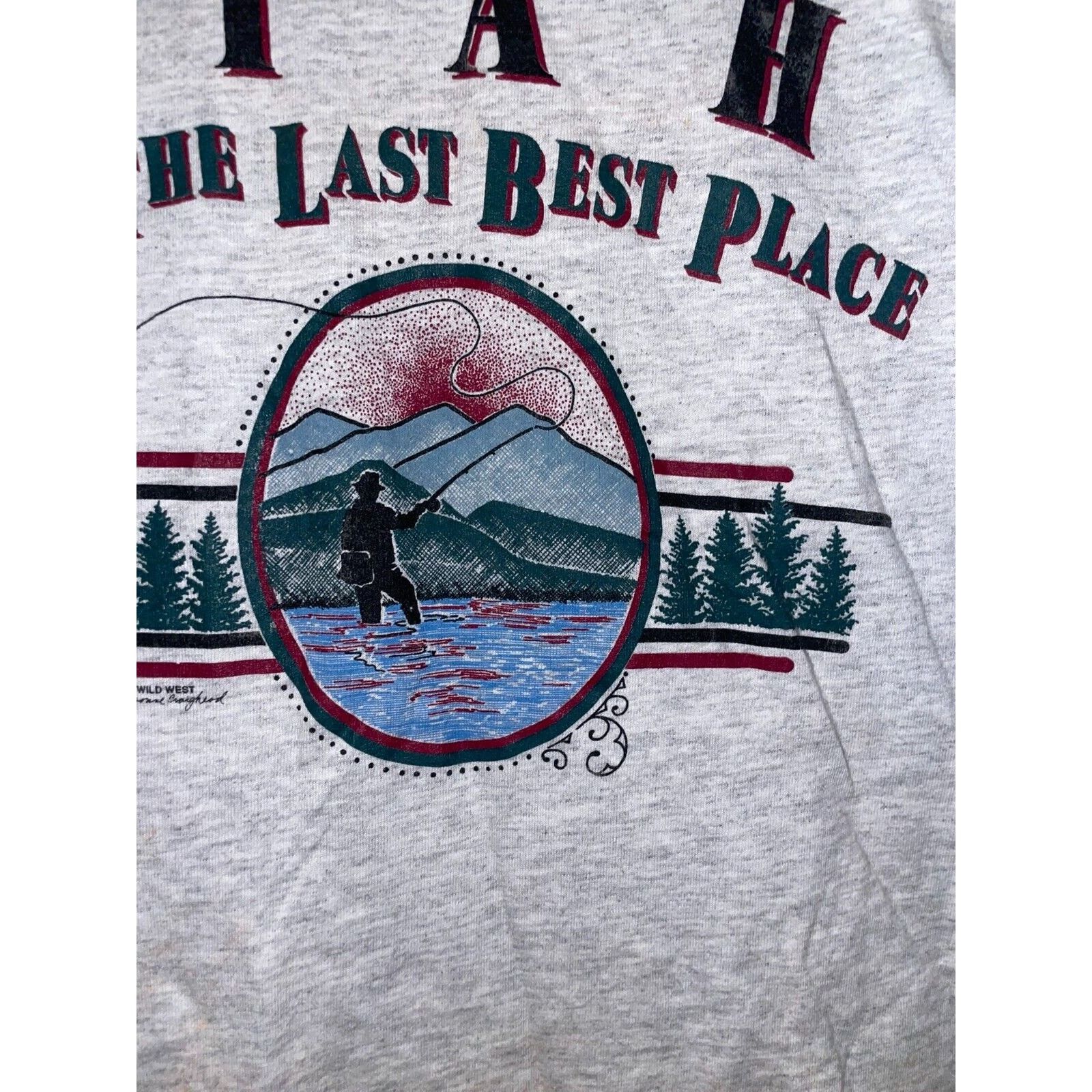 Vintage Vintage Test Print Shirt UT Utah Zenzi's Lone Ski Tee 90s L Size US L / EU 52-54 / 3 - 5 Thumbnail