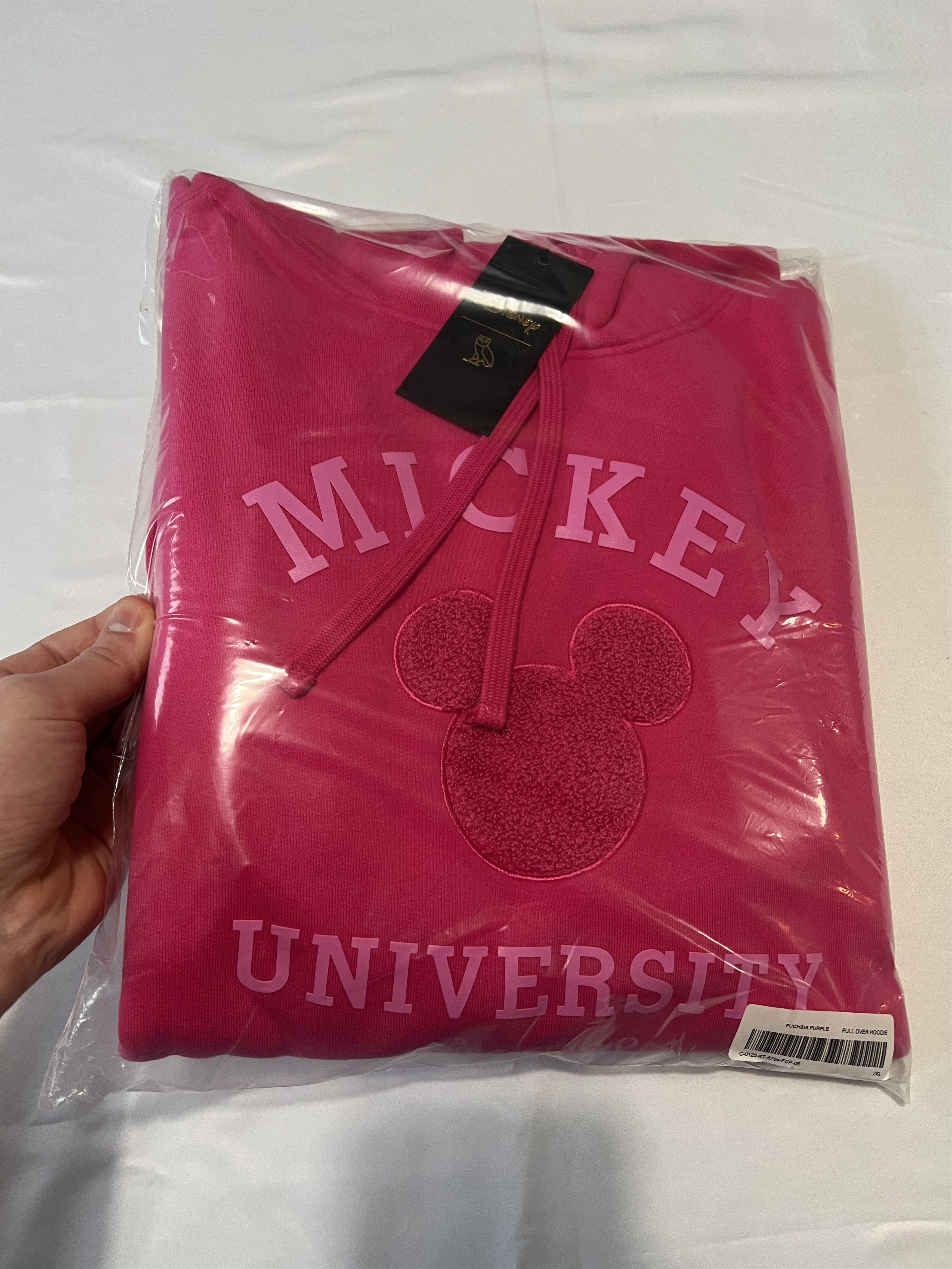 Disney OVO x DISNEY MICKEY MOUSE VALENTINE'S COLLEGIATE HOODIE Size US XXL / EU 58 / 5 - 2 Thumbnail