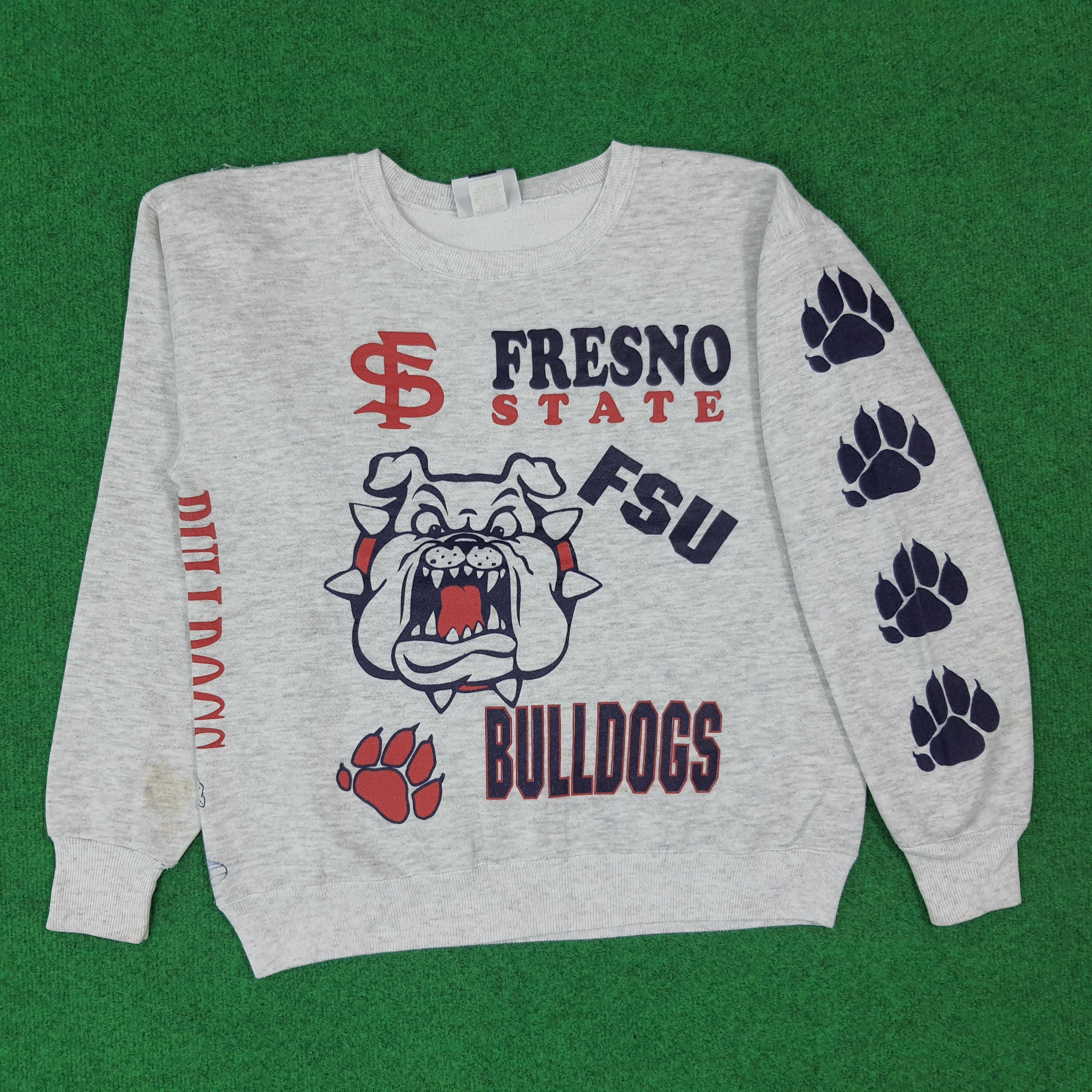 Lee Vintage 90s Fresno State Bulldogs NFL Team Sweatshirt C271N2 Size US M / EU 48-50 / 2 - 1 Thumbnail