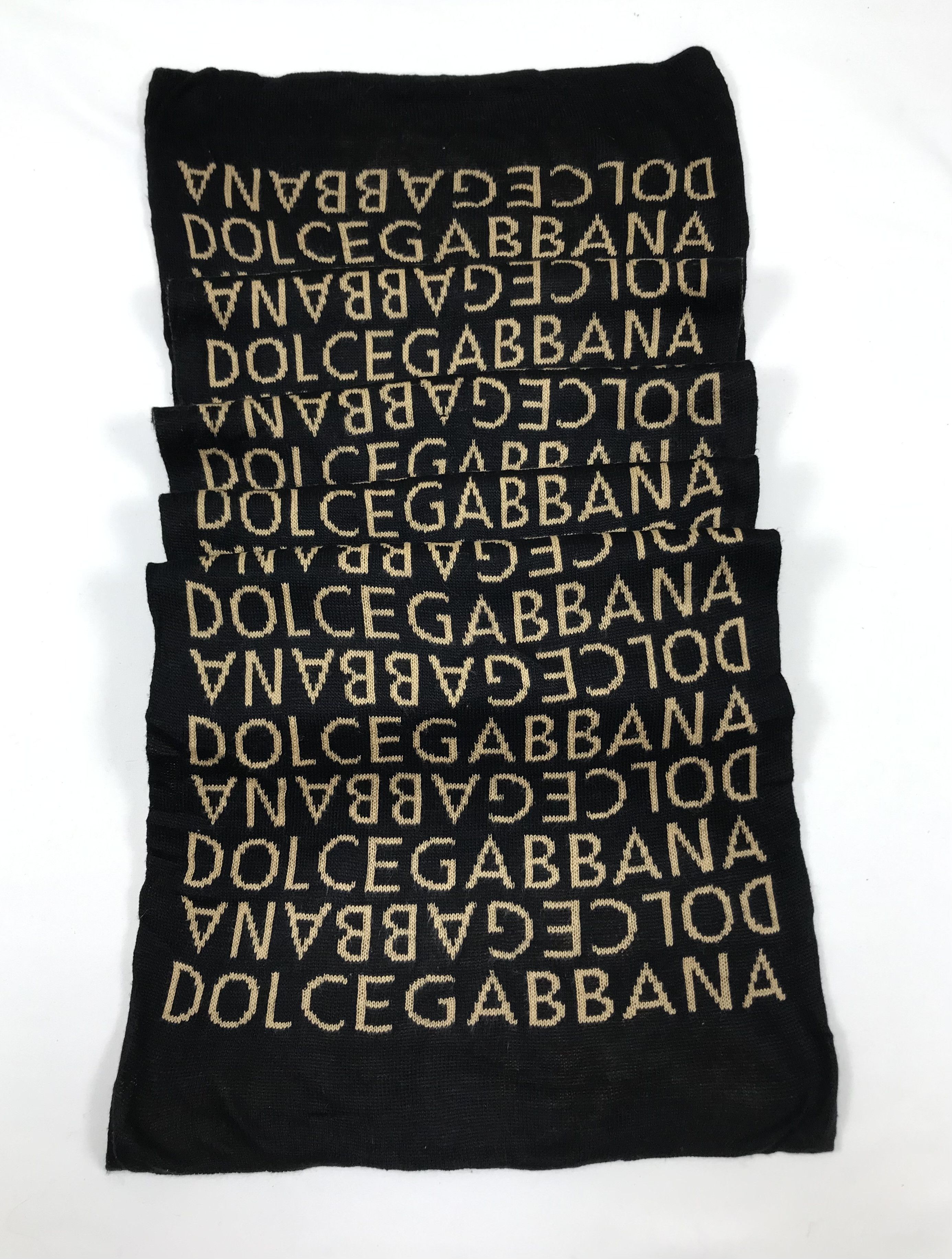 Dolce & Gabbana Dolce & Gabbana Monogram Luxury Scarf / Muffler / Wool Size ONE SIZE - 3 Thumbnail