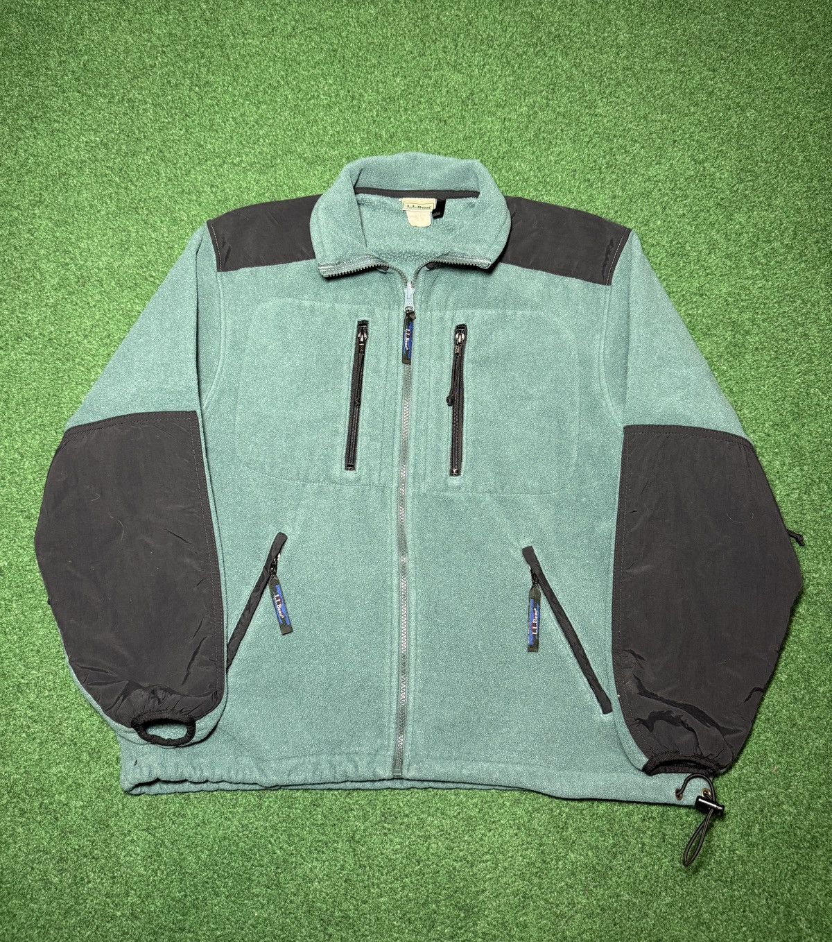 L.L. Bean LL Bean Fleece Multi Zipper Gorpcore 90s Hiking Med Jacket Size US M / EU 48-50 / 2 - 1 Thumbnail