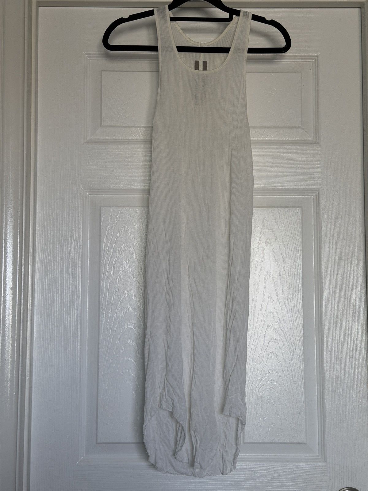 Rick Owens Rick Owens Tank White Size US L / EU 52-54 / 3 - 1 Thumbnail