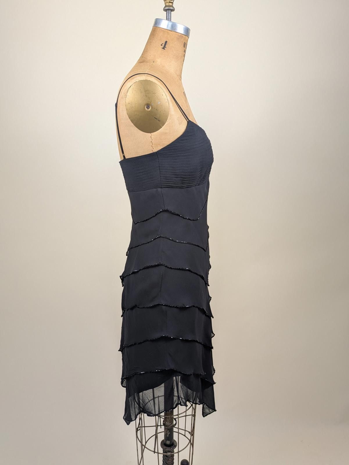 Other Y2K / 2000's Sue Wong silk black dress Size S / US 4 / IT 40 - 7 Thumbnail