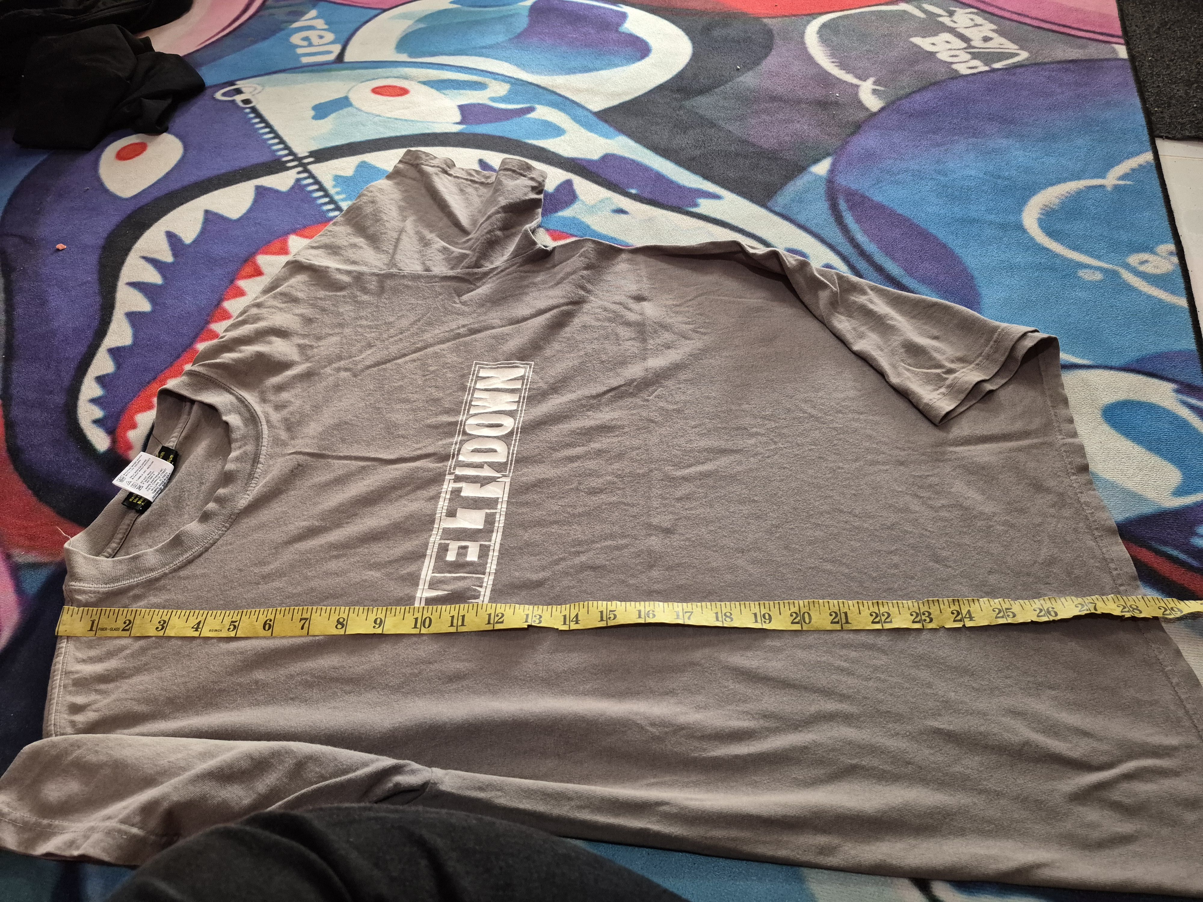 Vintage 🔥 Vintage 90s Meltdown Underground Streetwear Skate Tee Size US L / EU 52-54 / 3 - 10 Thumbnail