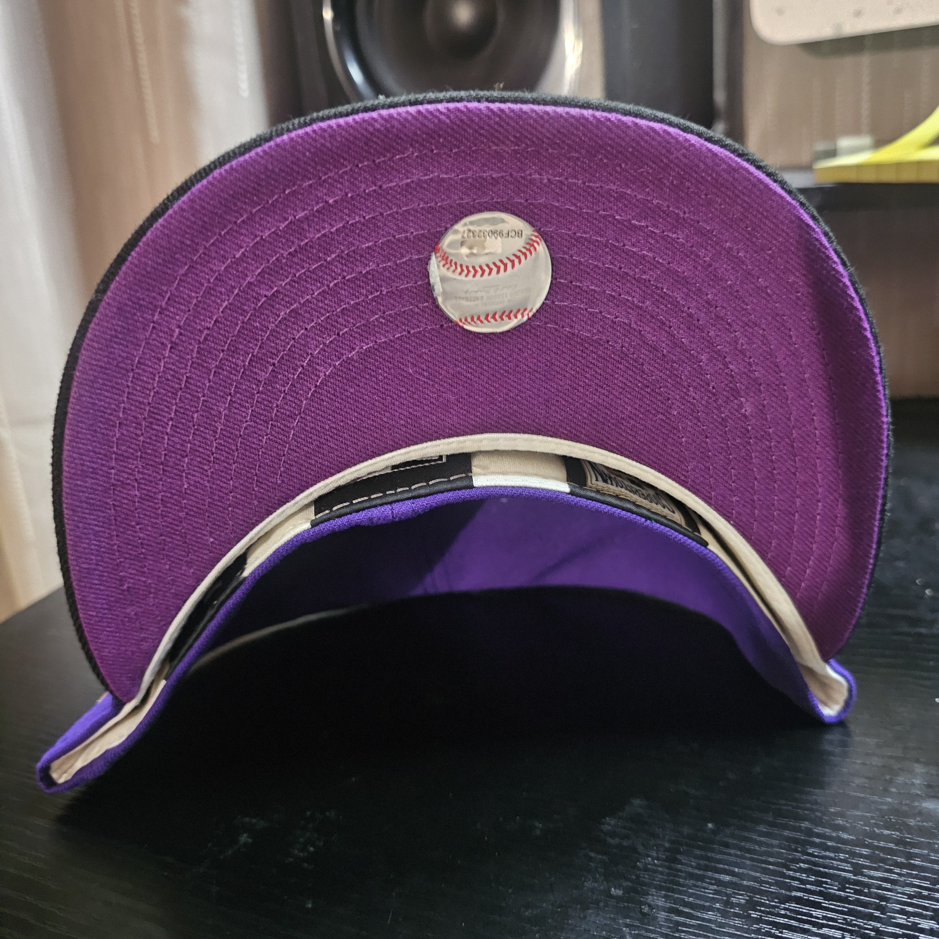 New Era Rare Mr Met Purple and Gold Size ONE SIZE - 3 Thumbnail
