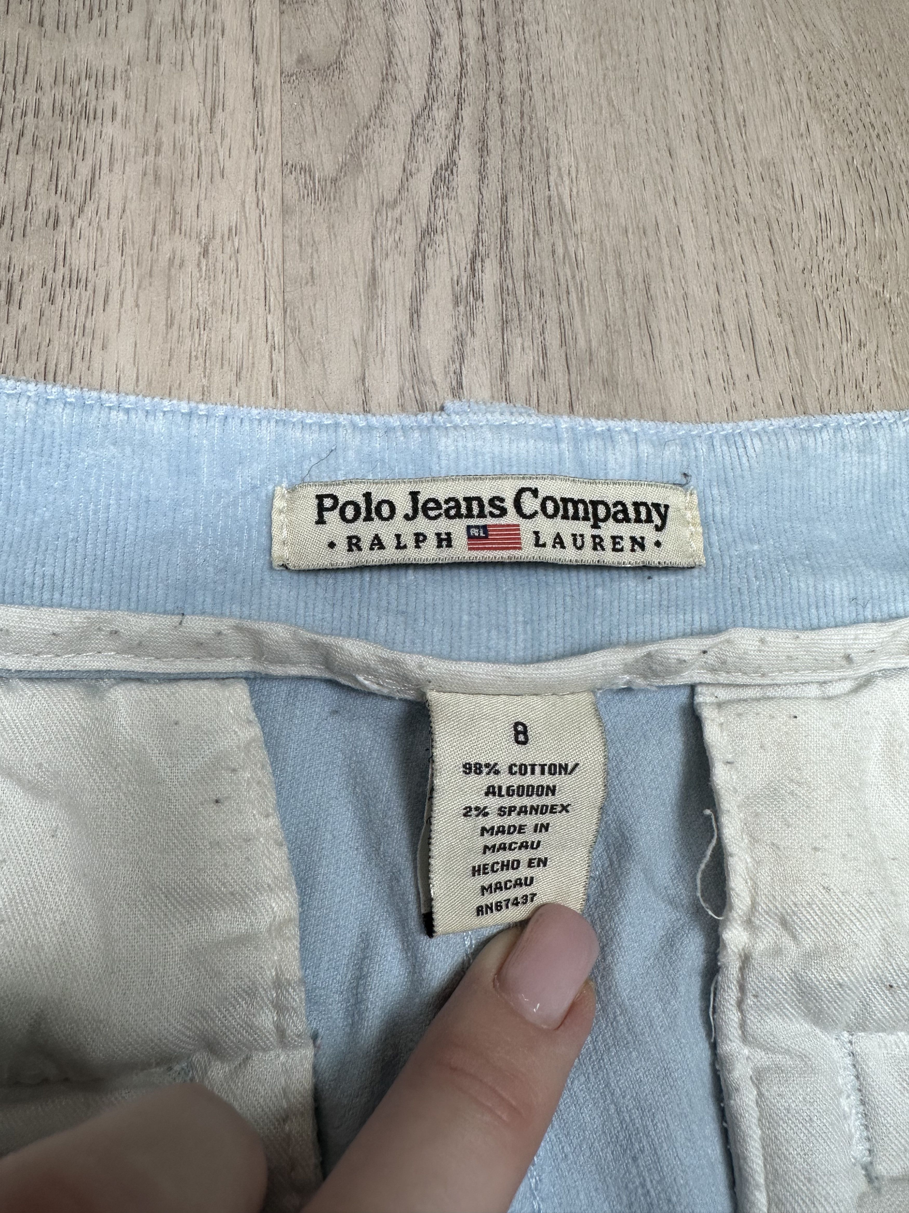 Polo Ralph Lauren Polo Ralph Lauren Jeans Co. Womens Corduroy Pants Size 30" / US 8 / IT 44 - 4 Thumbnail
