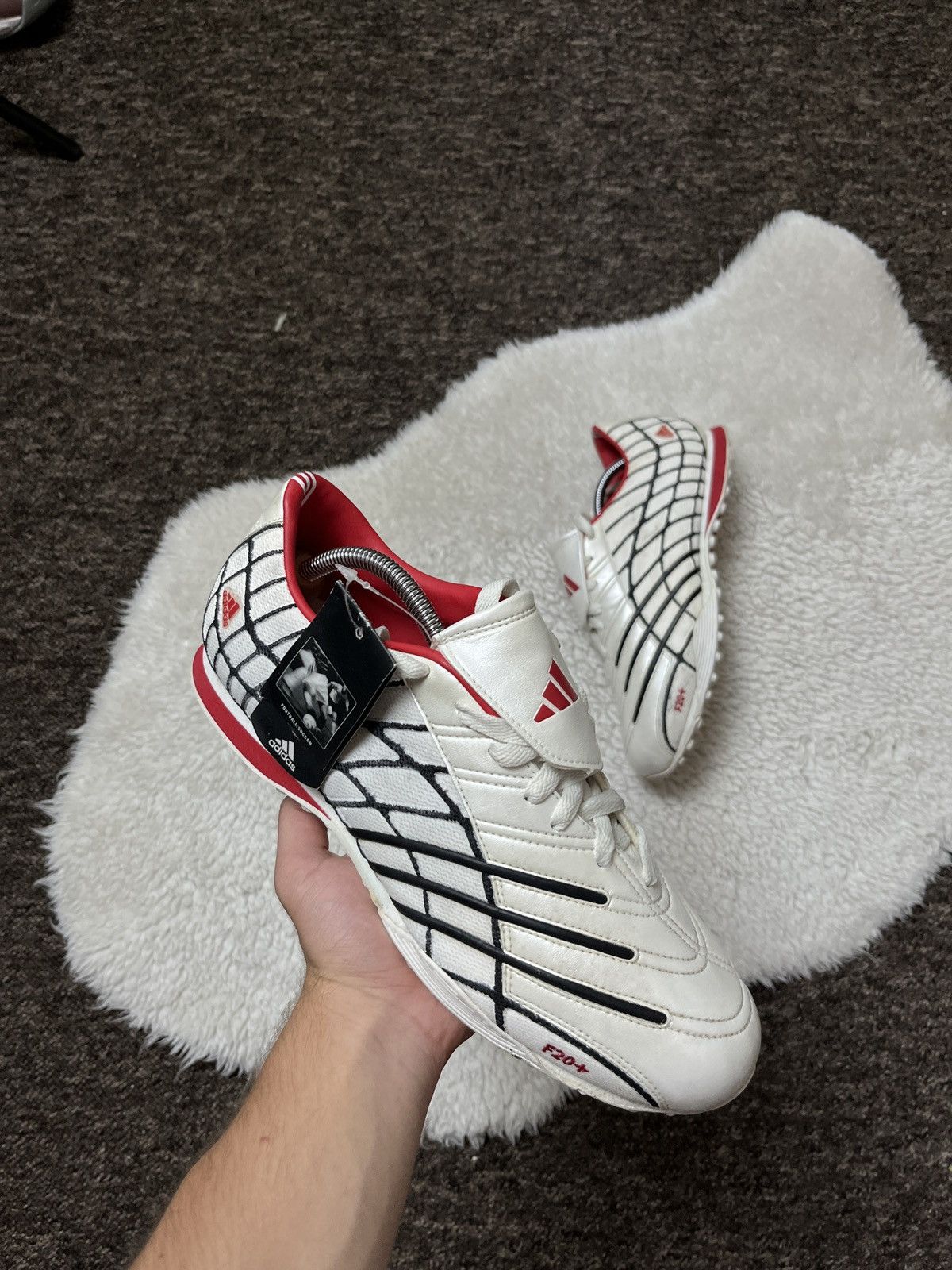 Adidas Very Rare Vintage Adidas F20 Spider Hype Sneakers Size US 9 / EU 42 - 3 Thumbnail