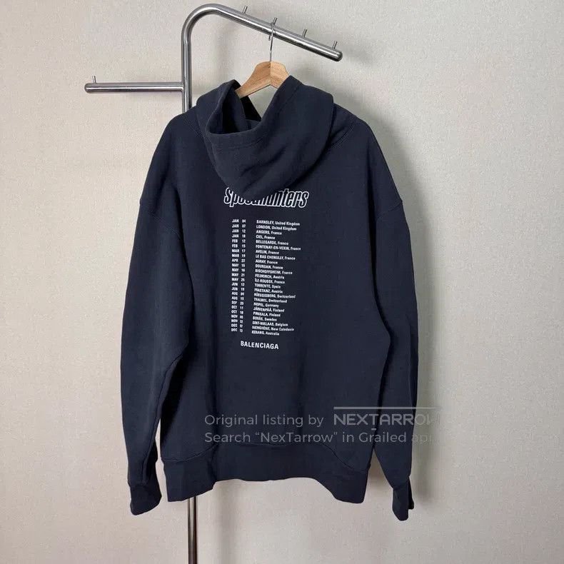 Balenciaga Balenciaga Alphabet Band Character Printed Hooded Long Sle Size US M / EU 48-50 / 2 - 2 Thumbnail