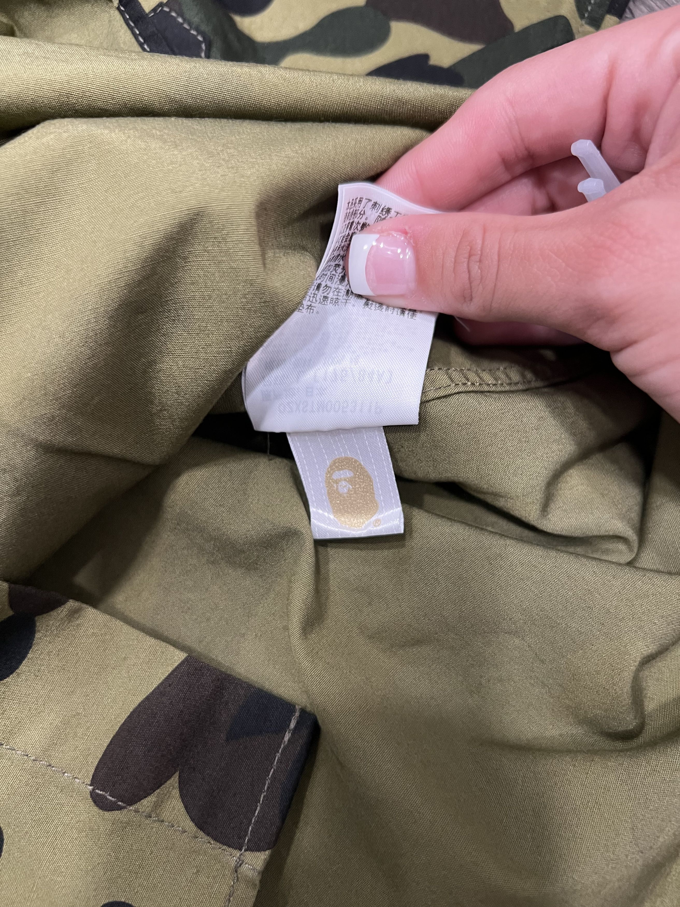 Bape Bape 1st camo BD L/S Button Up Tee Sz L New Size US L / EU 52-54 / 3 - 9 Thumbnail